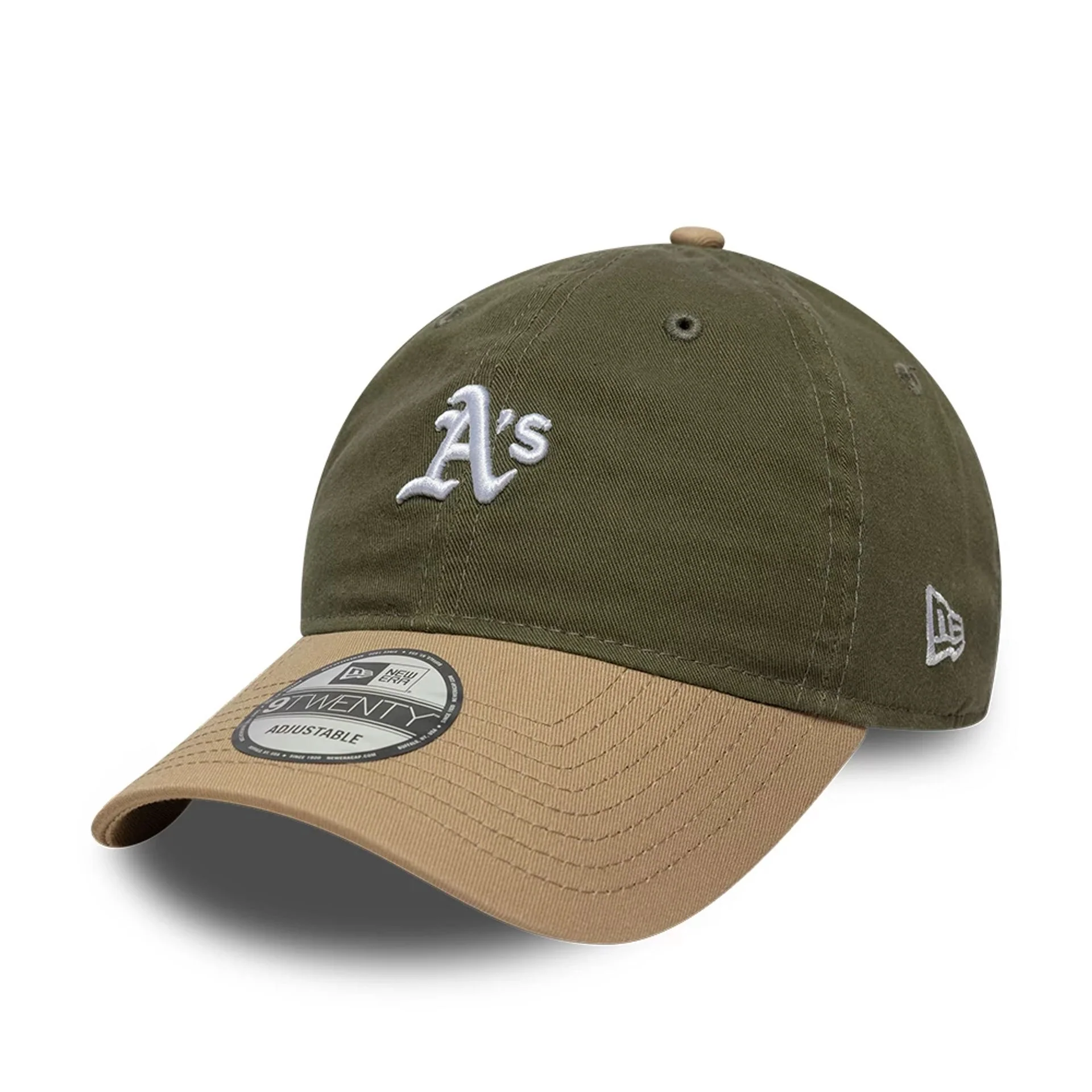 Athletics MLB Washed Contrast Green 9TWENTY Adjustable Cap - Image 4