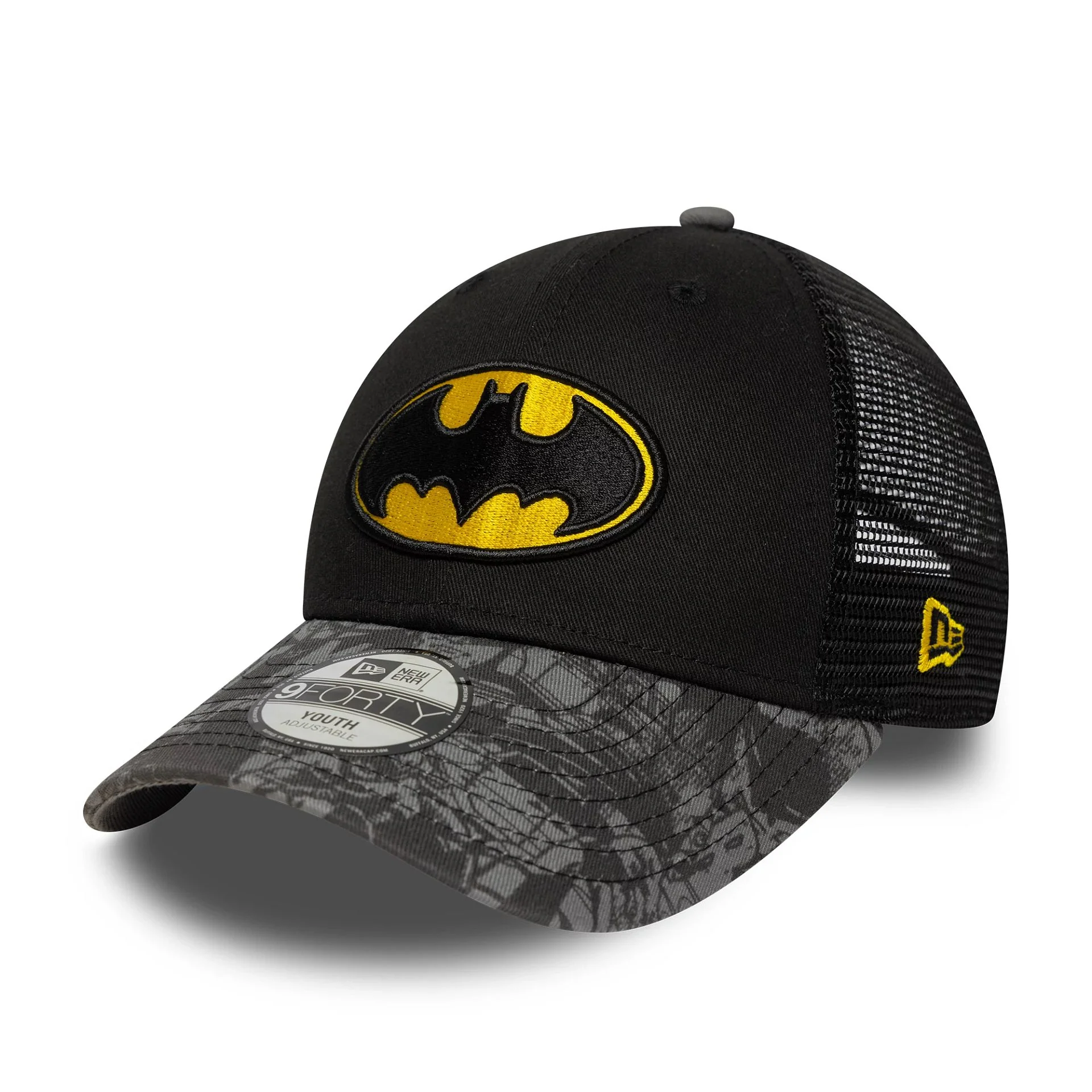 Batman Youth DC Black 9FORTY Trucker Adjustable Cap - Image 5