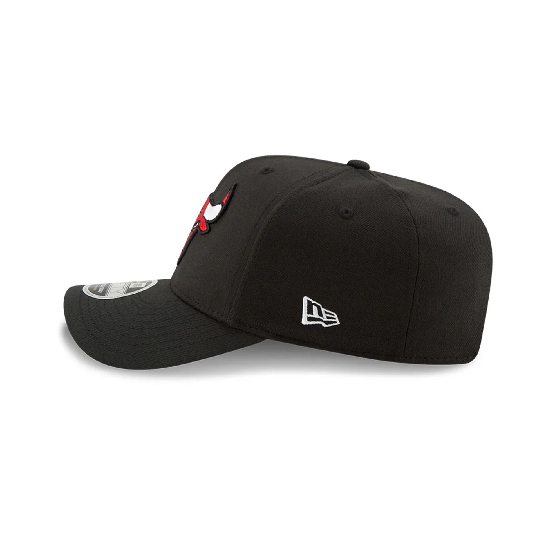 Chicago Bulls Black 9FIFTY Stretch Snap Cap - Image 6