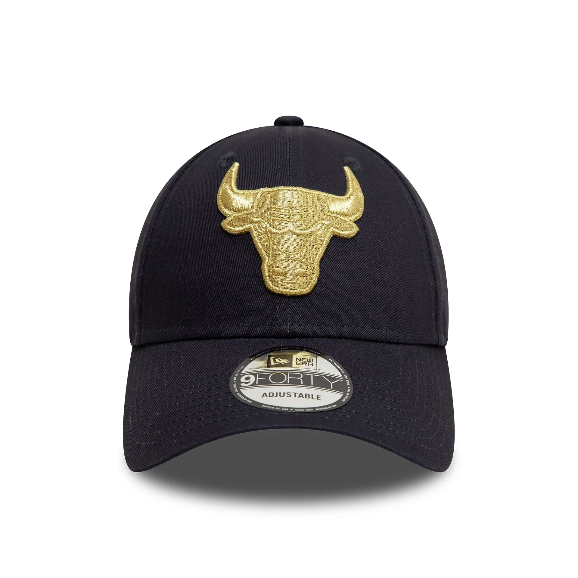 Chicago Bulls Metallic Navy 9FORTY Adjustable Cap - Image 2