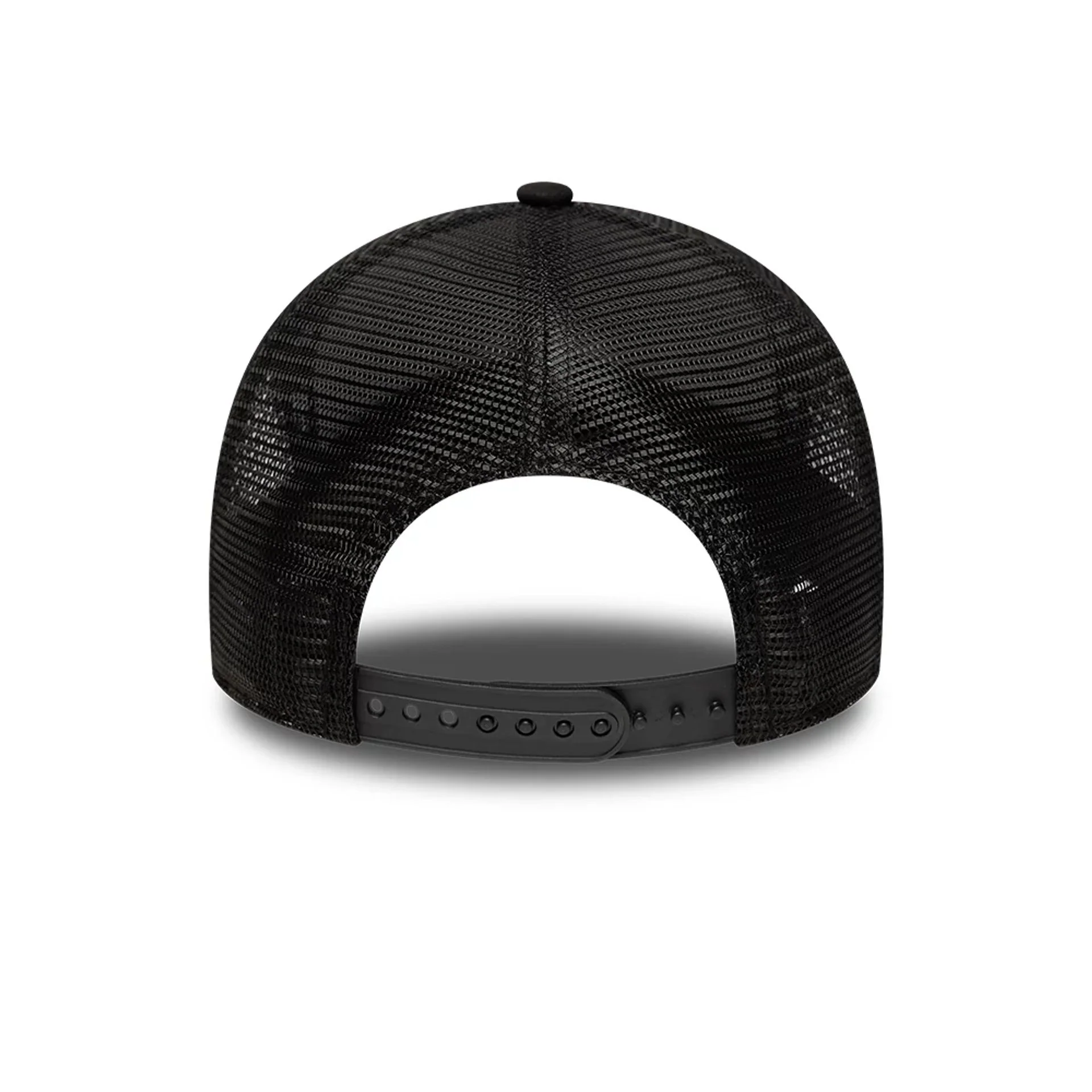 Chicago Bulls NBA Black 9FORTY M-Crown A-Frame Trucker Adjustable Cap - Image 3