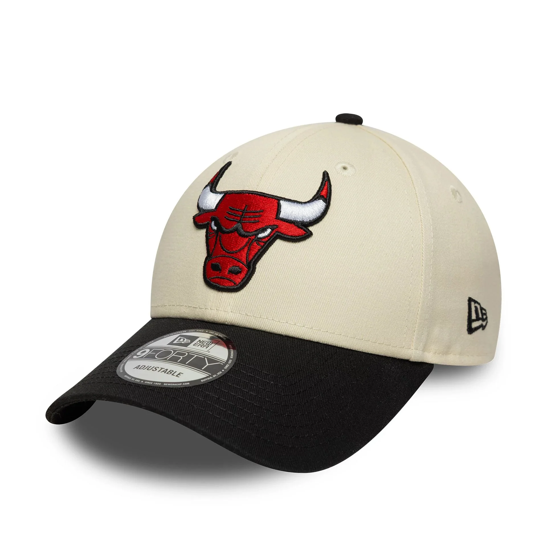 Chicago Bulls NBA Colour Block Cream 9FORTY Cap - Image 5