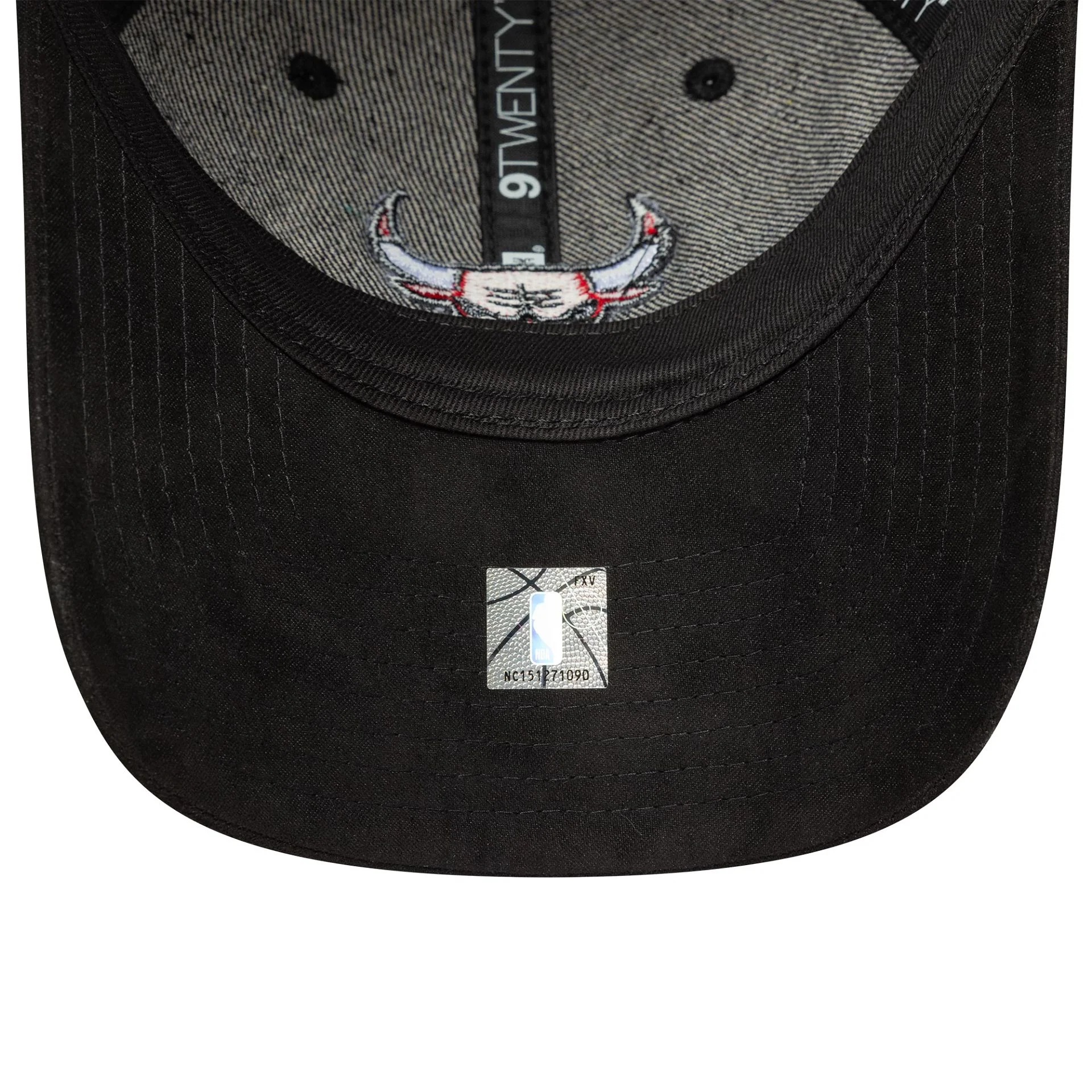 Chicago Bulls NBA Denim Black 9TWENTY Adjustable Cap - Image 4