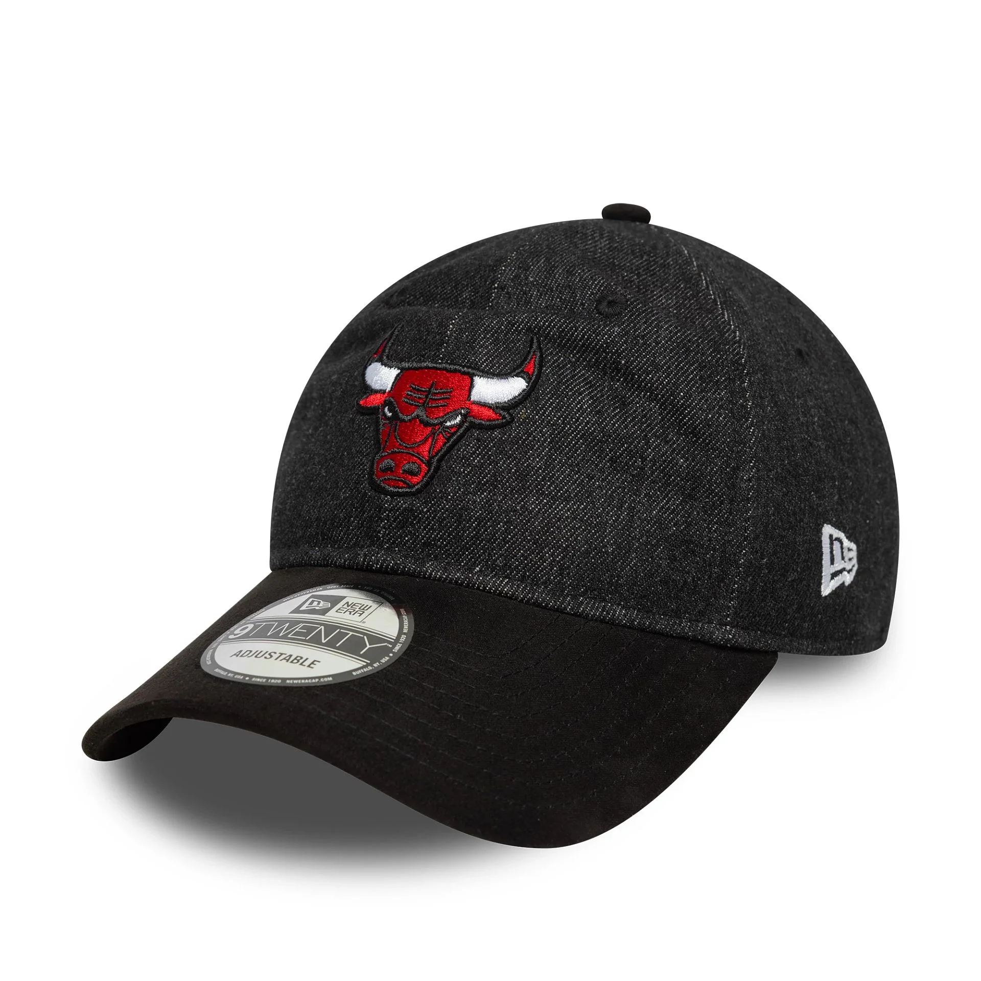 Chicago Bulls NBA Denim Black 9TWENTY Adjustable Cap - Image 5