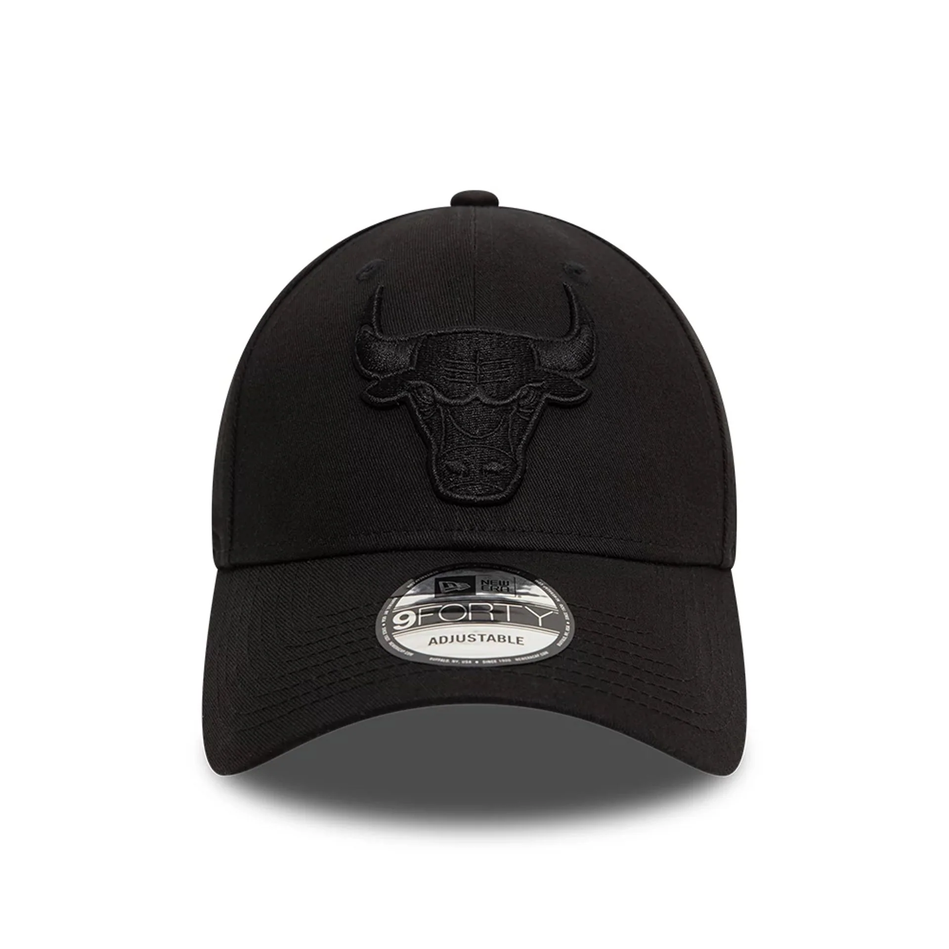 Chicago Bulls NBA Essential Black 9FORTY Adjustable Cap - Image 5