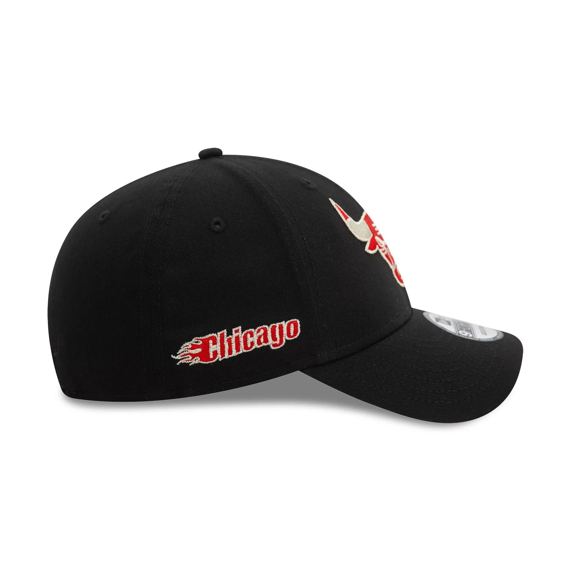 Chicago Bulls NBA Metallic Black 9FORTY Adjustable Cap - Image 4