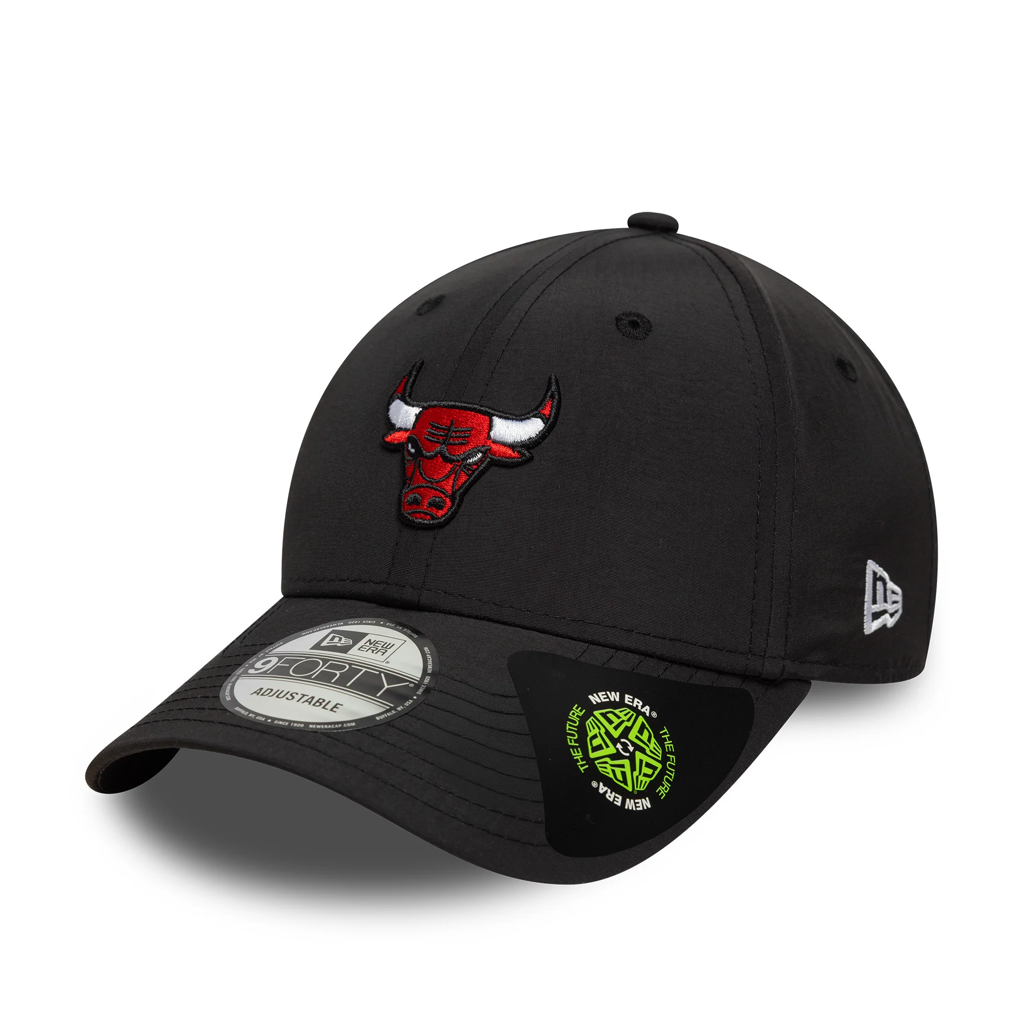 Chicago Bulls NBA Recycled Midi Black 9FORTY Cap - Image 5