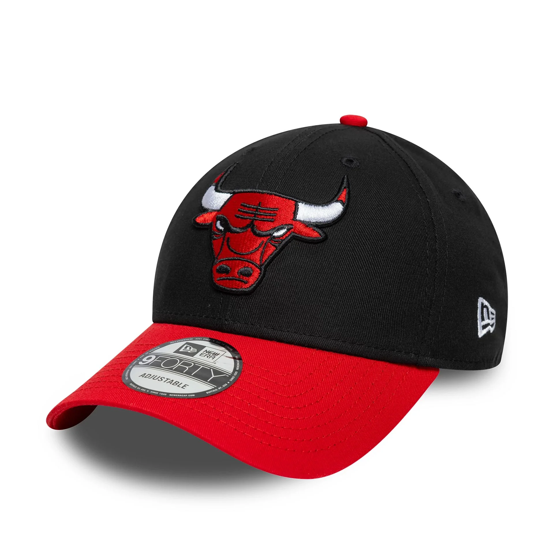 Chicago Bulls NBA Side Patch Black 9FORTY Adjustable Cap - Image 3