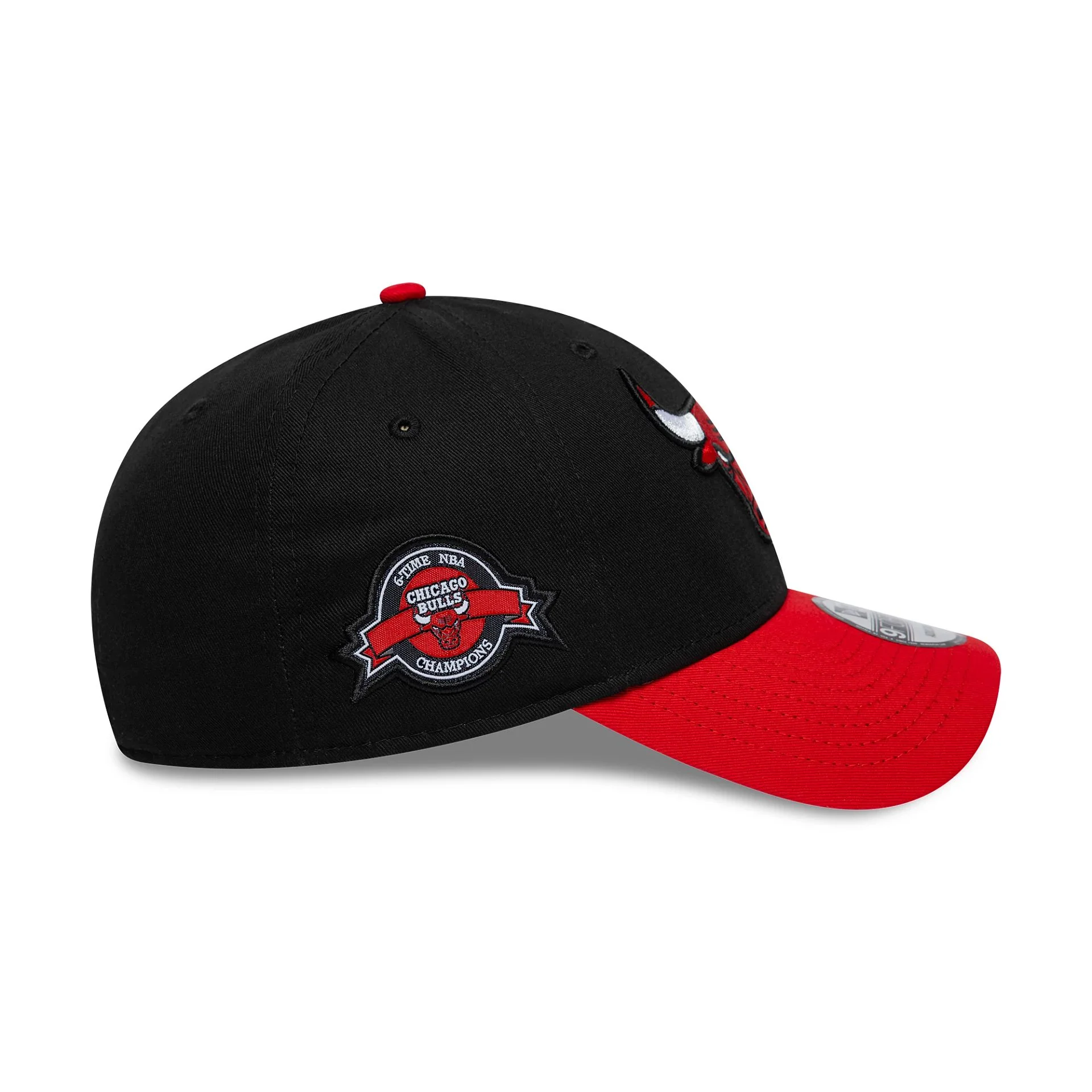 Chicago Bulls NBA Side Patch Black 9FORTY Adjustable Cap - Image 4