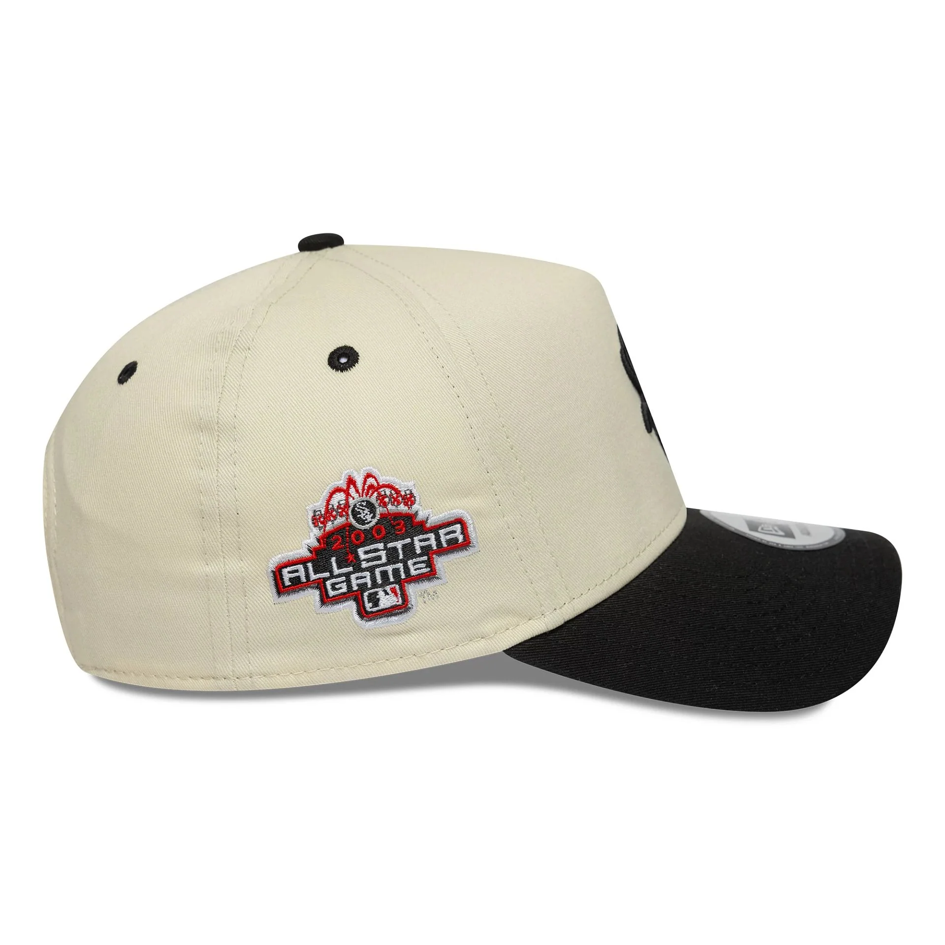 Chicago White Sox All Star Game Patch Cream 9FORTY E-Frame Adjustable Cap - Image 5