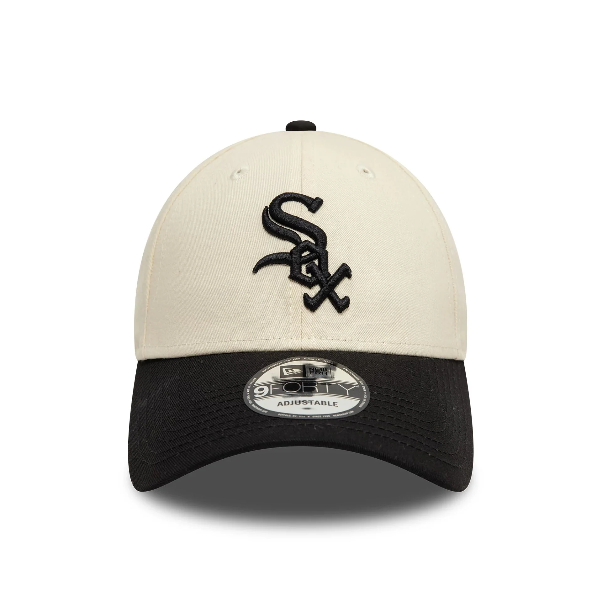 Chicago White Sox Colour Block Cream 9FORTY Adjustable Cap - Image 2
