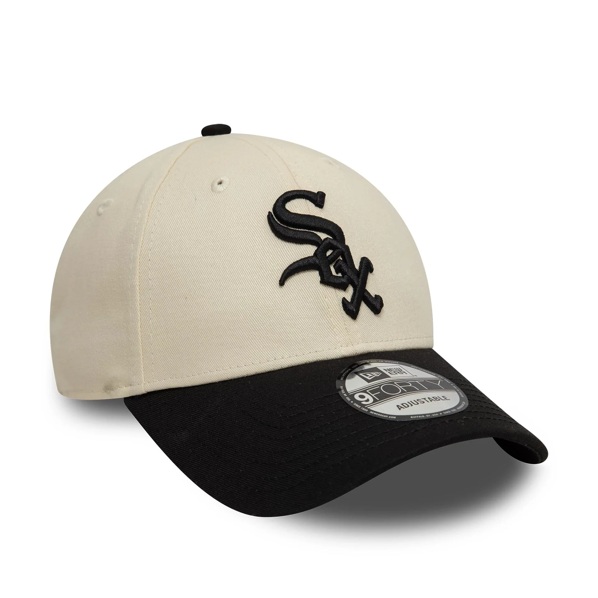 Chicago White Sox Colour Block Cream 9FORTY Adjustable Cap - Image 3