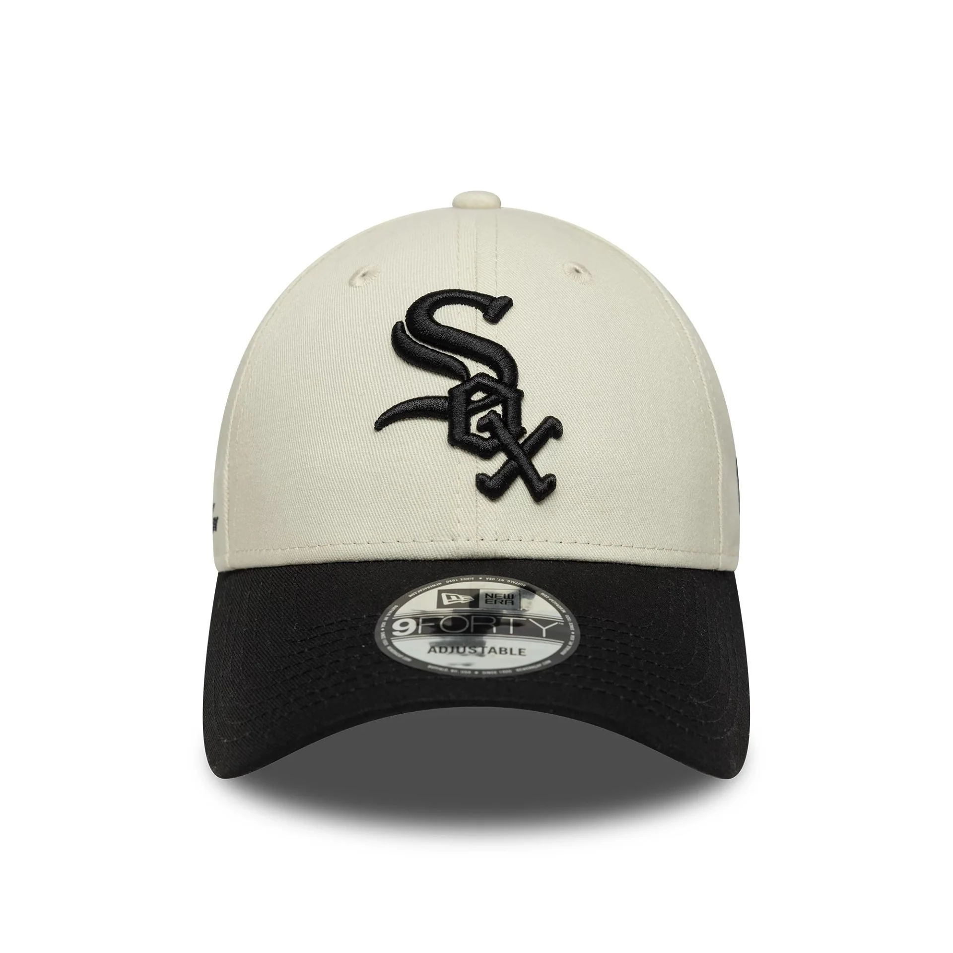 Chicago White Sox MLB Side Script Cream 9FORTY Adjustable Cap - Image 2