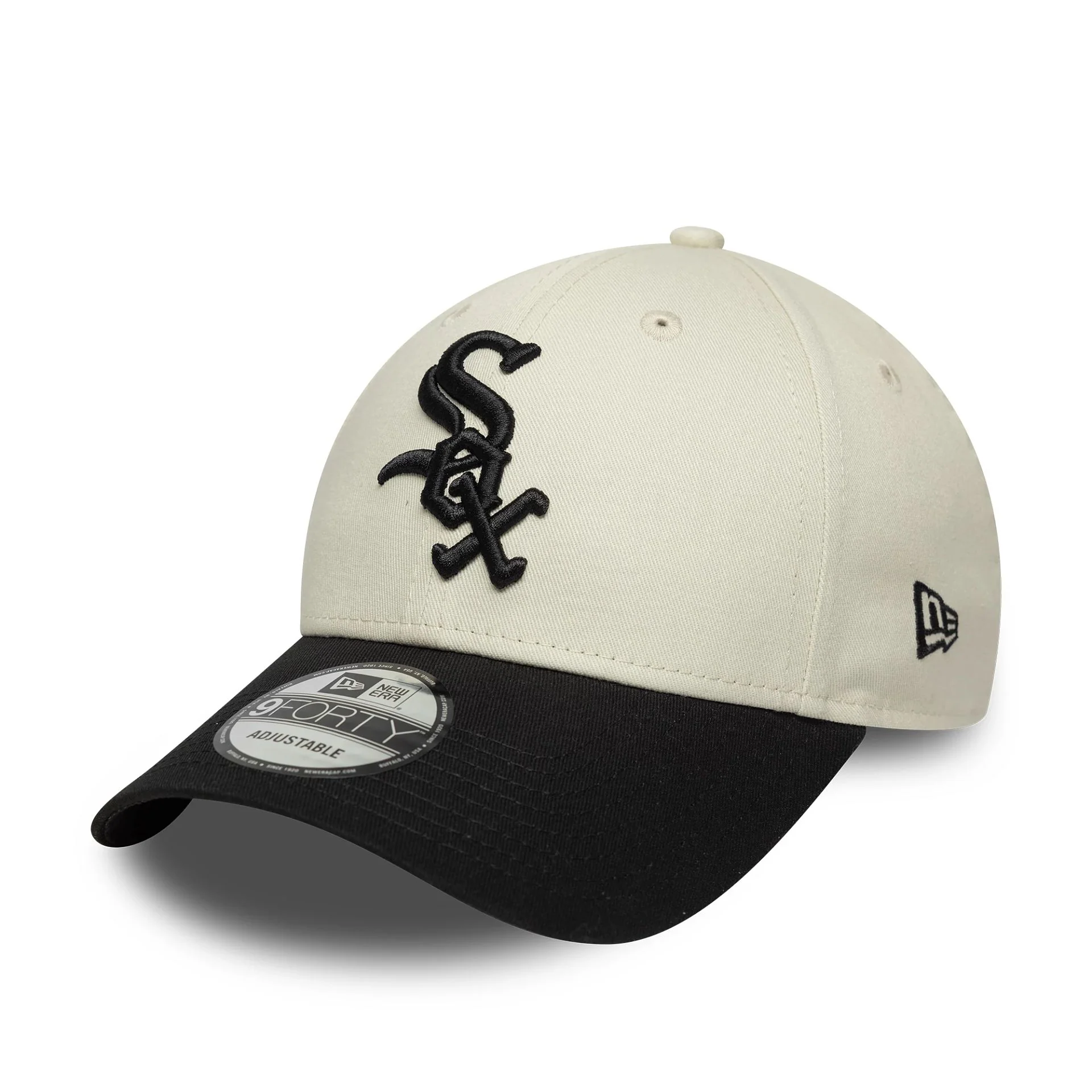Chicago White Sox MLB Side Script Cream 9FORTY Adjustable Cap - Image 3
