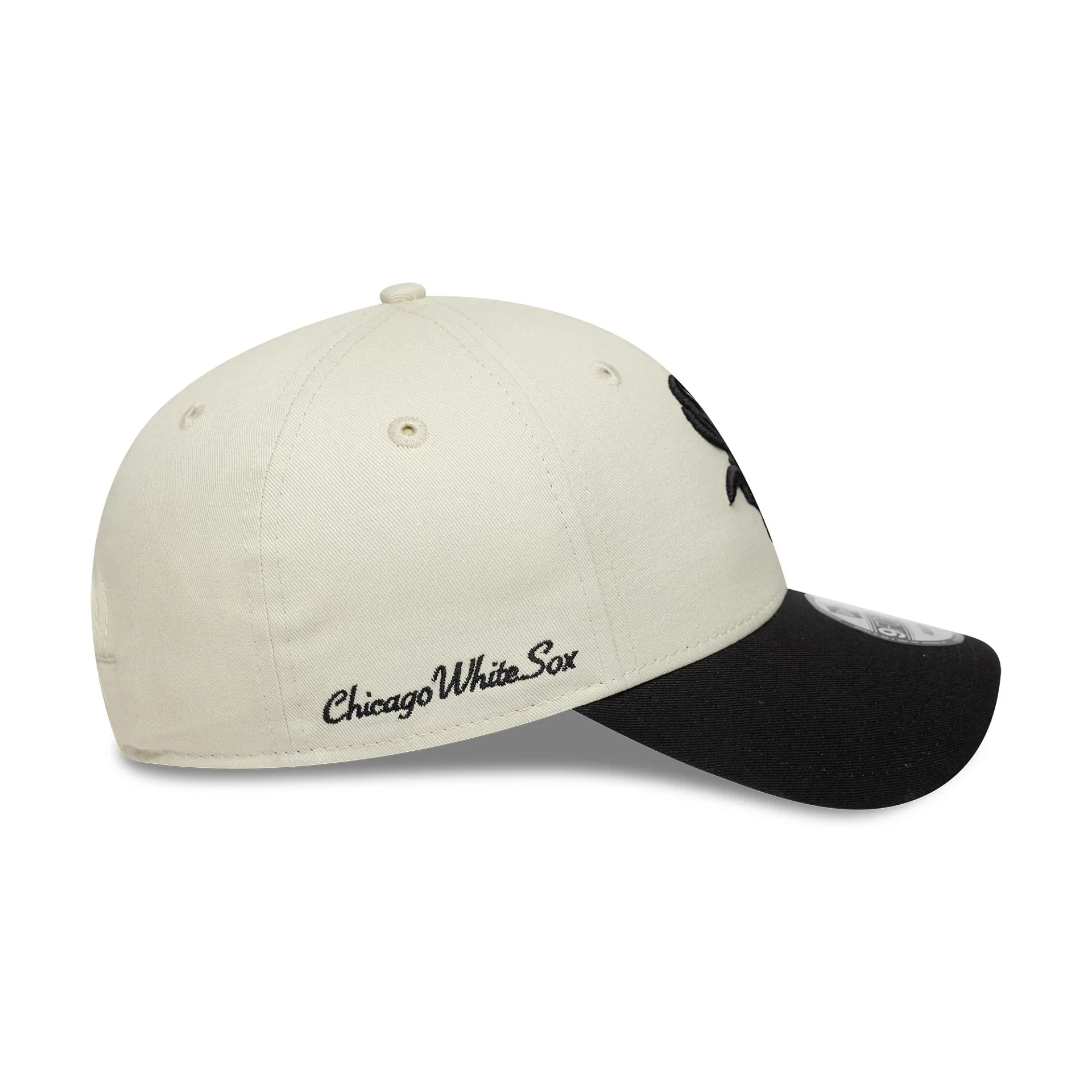 Chicago White Sox MLB Side Script Cream 9FORTY Adjustable Cap - Image 5