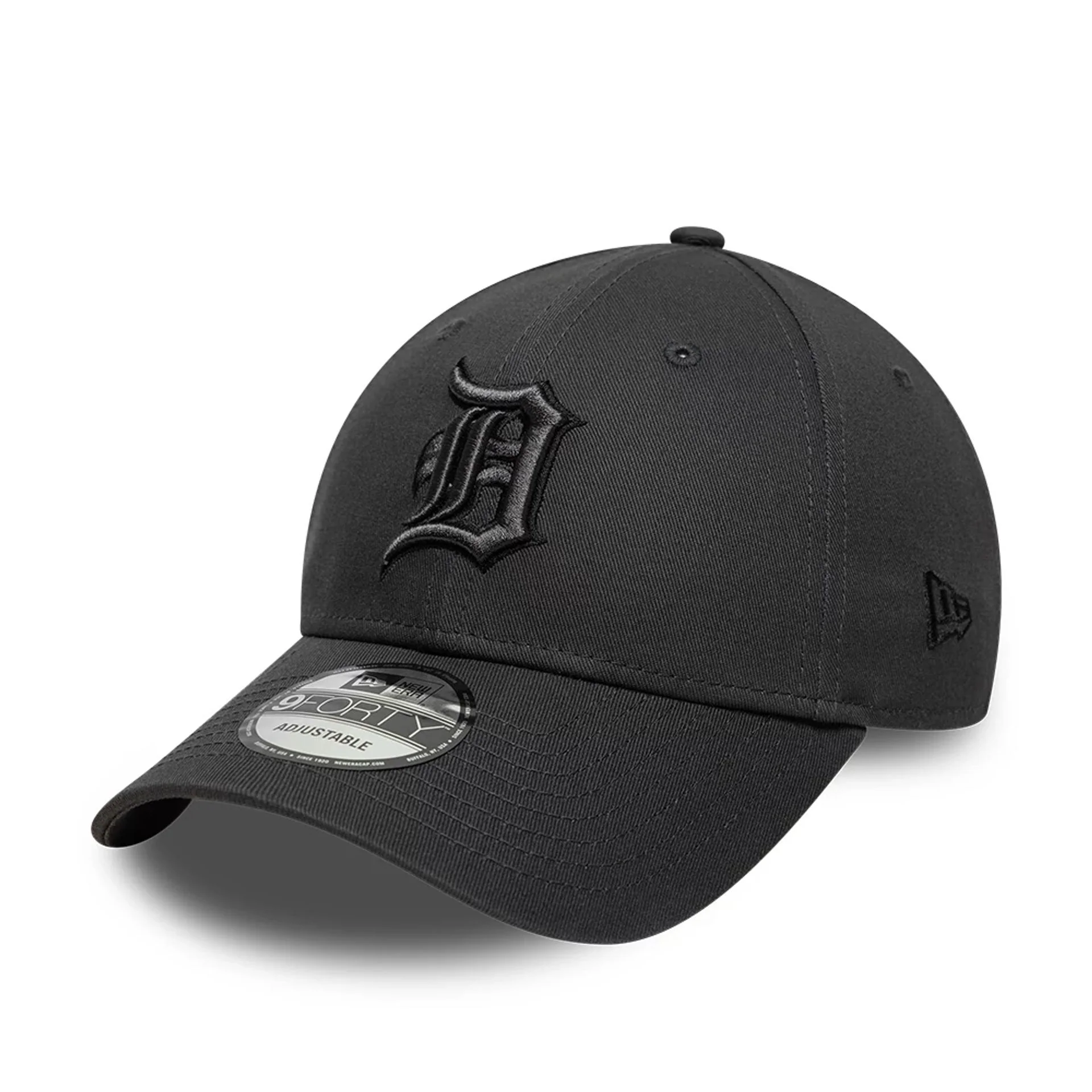 Detroit Tigers MLB Team Outline Charcoal 9FORTY Adjustable Cap - Image 4