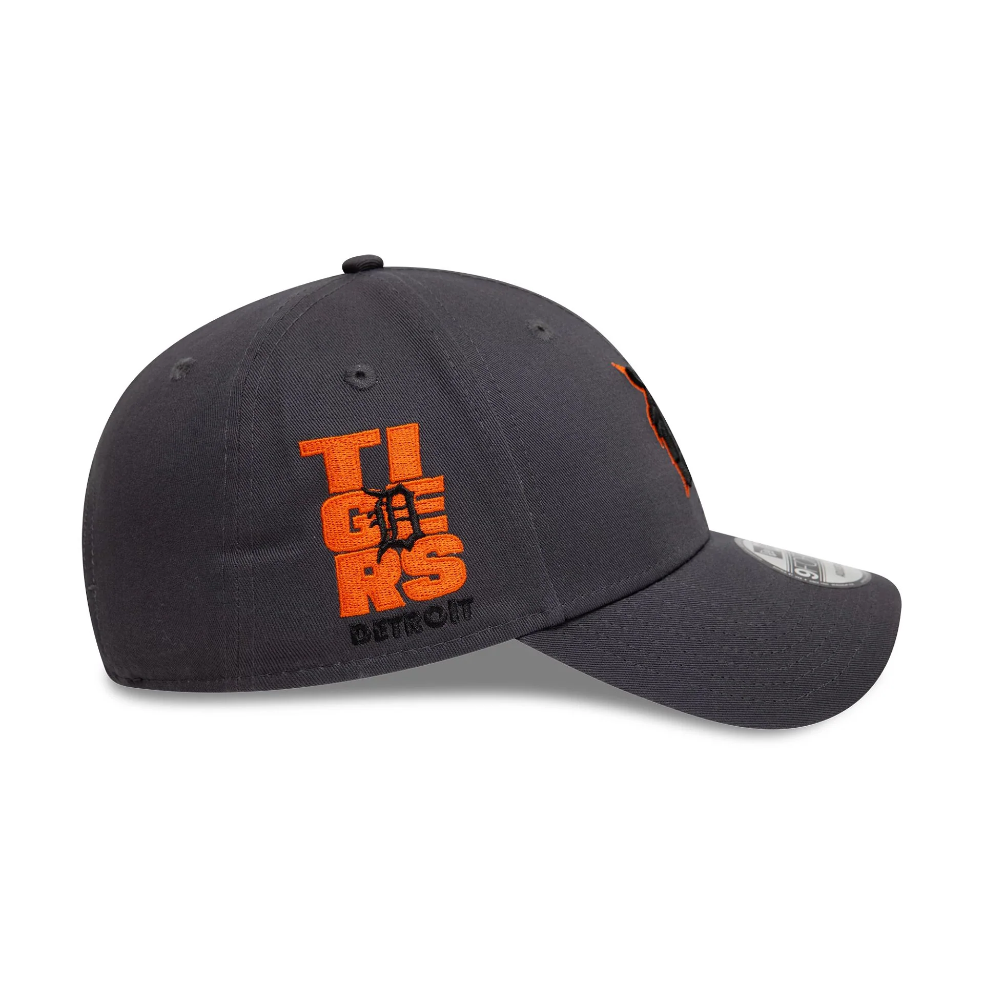 Detroit Tigers Side Patch Dark Grey 9FORTY Adjustable Cap - Image 4