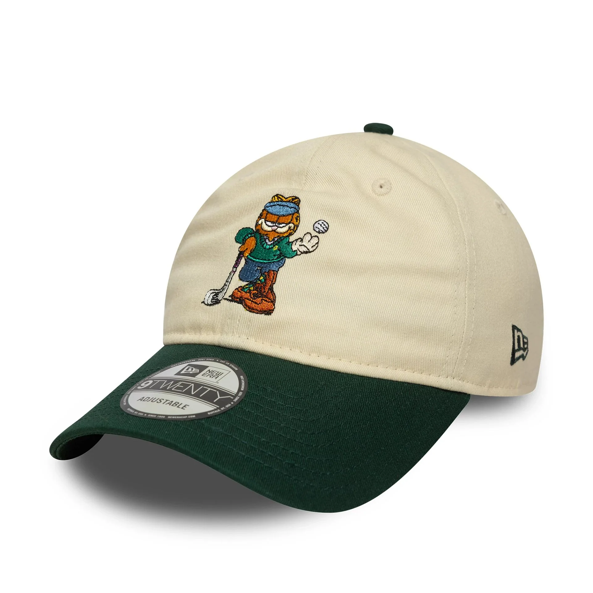 Garfield Golf Nickelodeon Cream 9TWENTY Adjustable Cap - Image 5