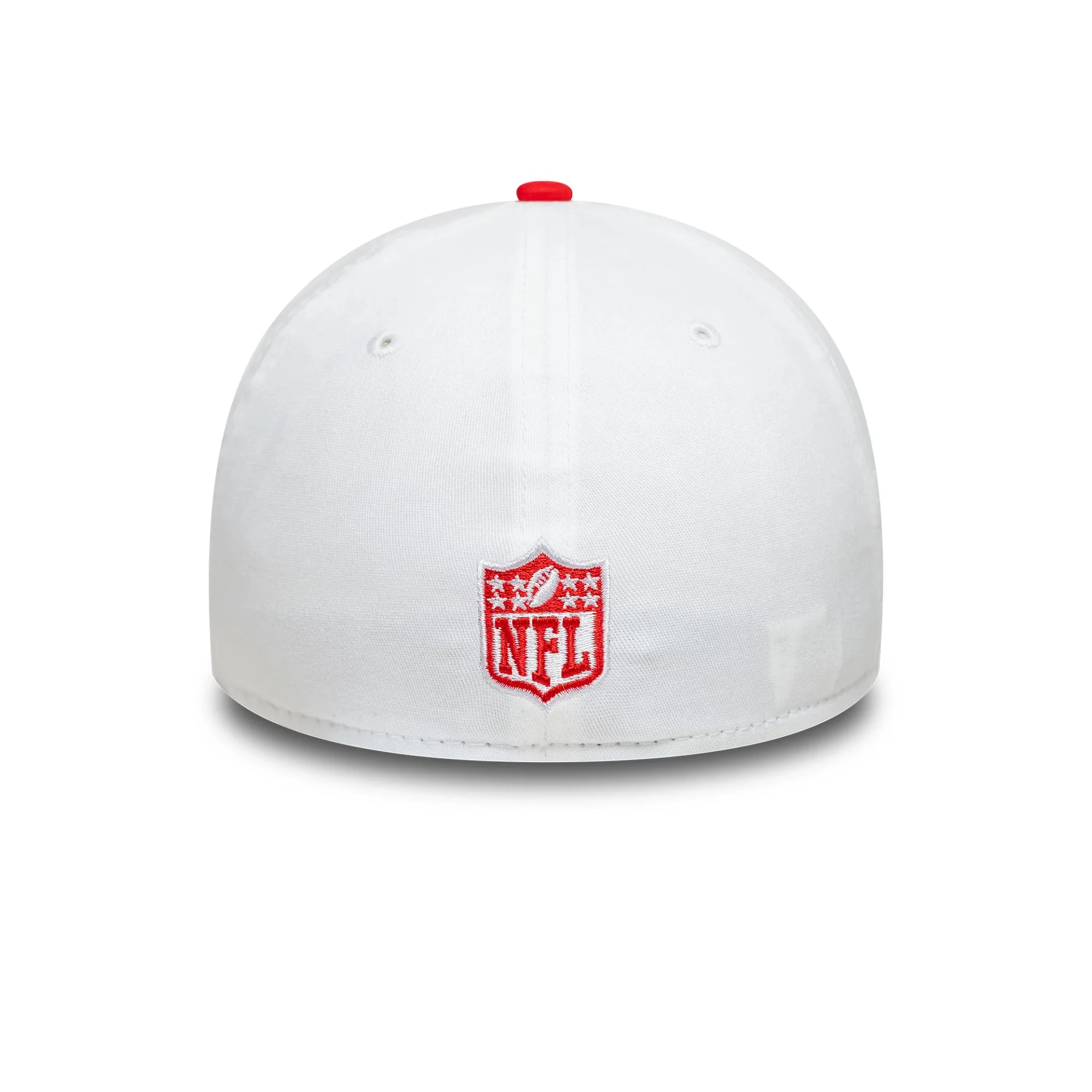 Kansas City Chiefs NFL Team Logo White 39THIRTY Stretch Fit Adjustable Cap - Image 4