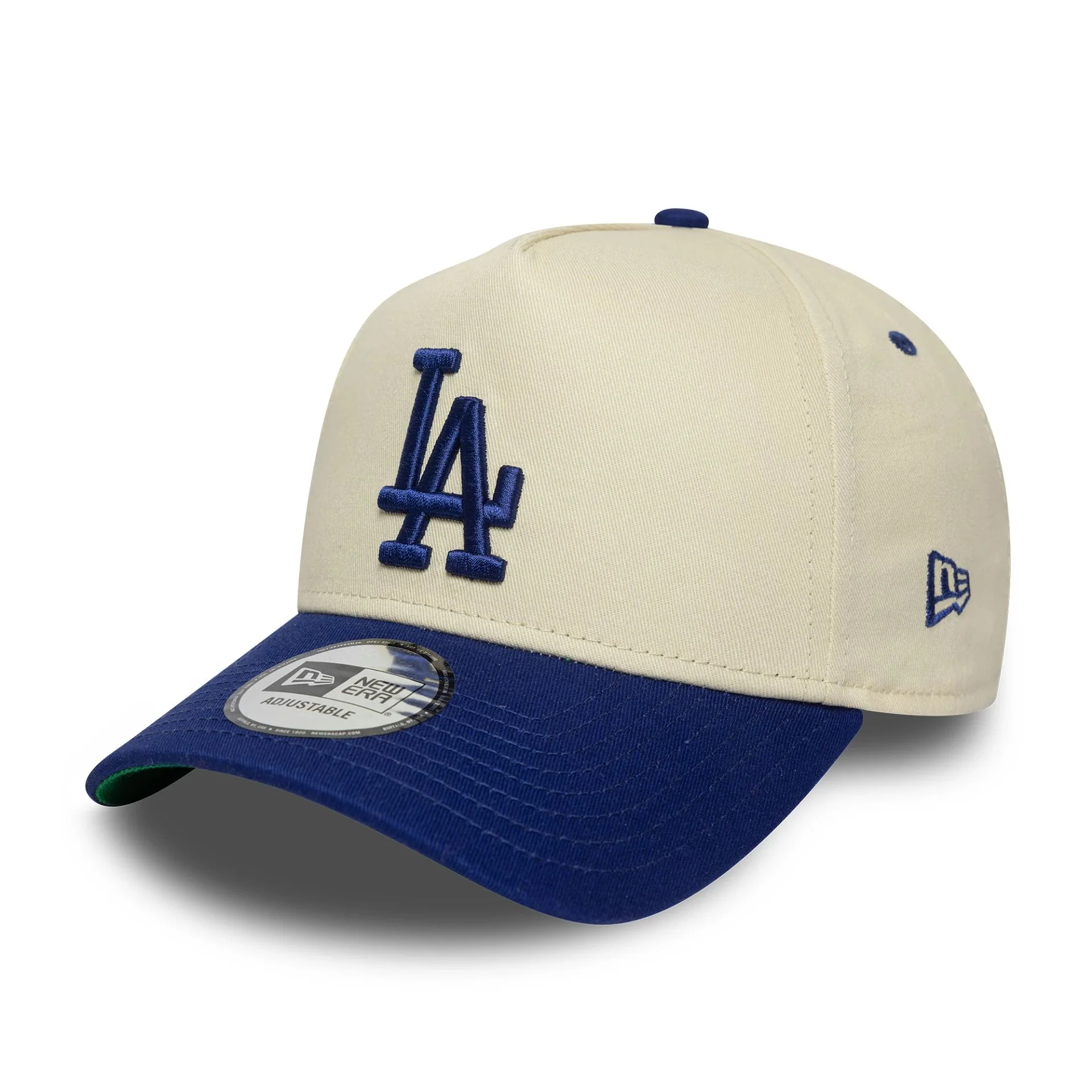 LA Dodgers All Star Game Patch Cream 9FORTY E-Frame Adjustable Cap - Image 4