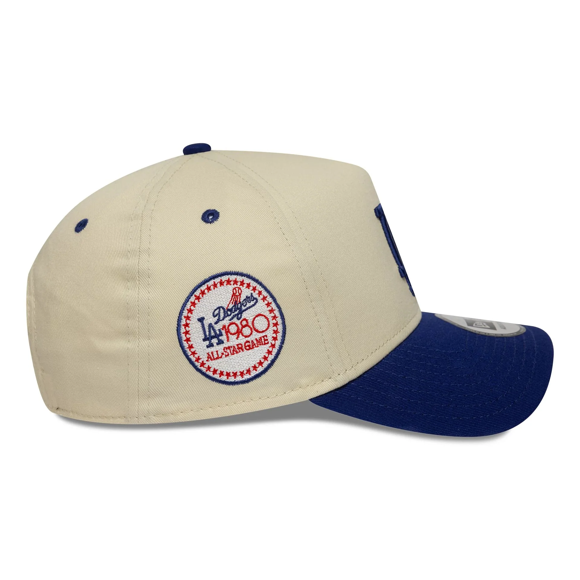 LA Dodgers All Star Game Patch Cream 9FORTY E-Frame Adjustable Cap - Image 5