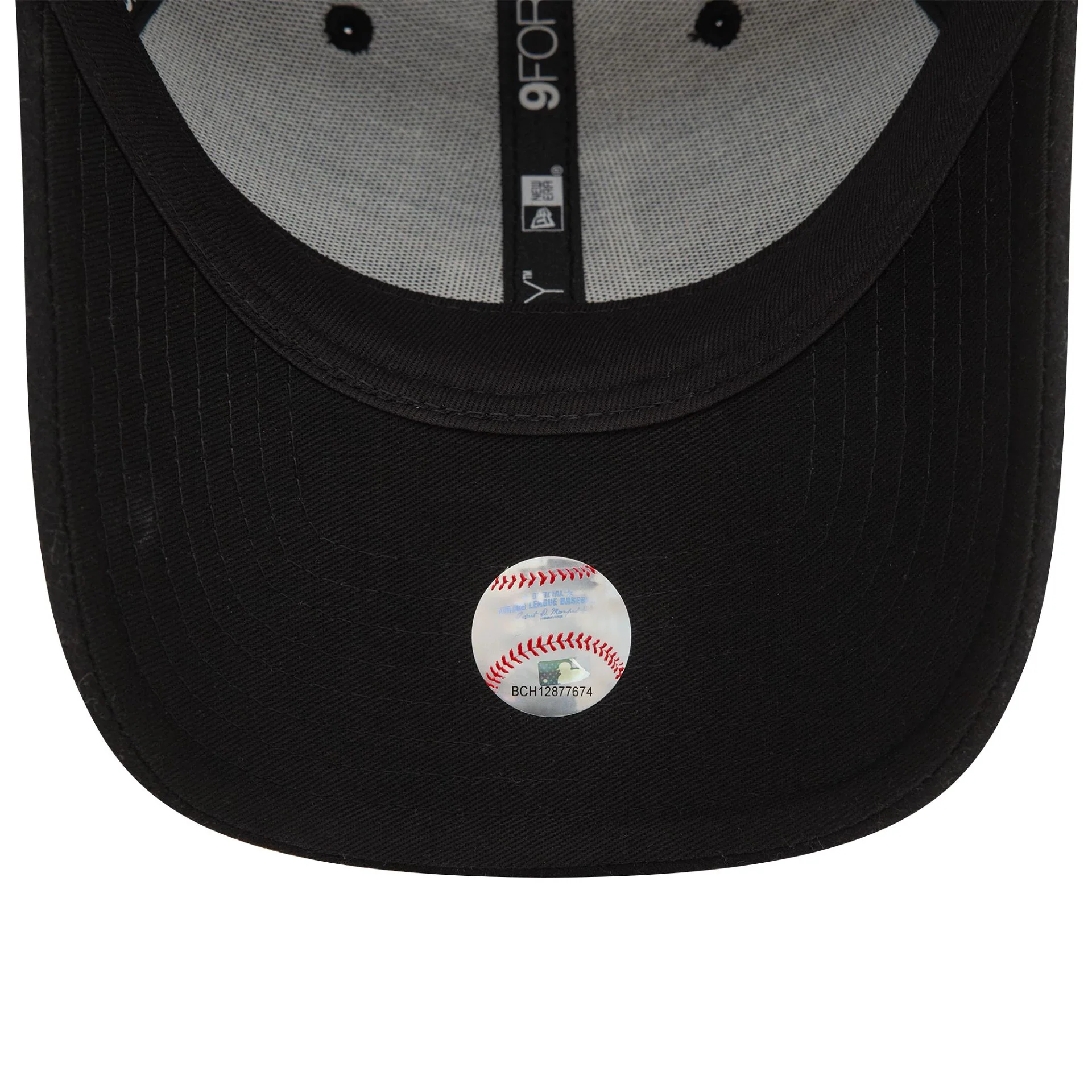 LA Dodgers Melton Wool Black 9FORTY Adjustable Cap - Image 5