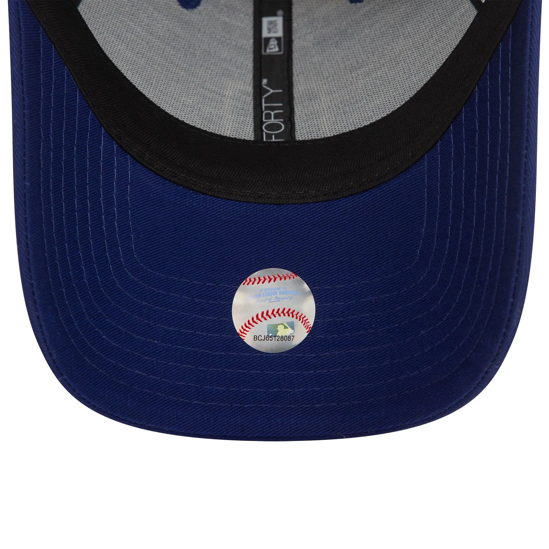 LA Dodgers Metallic Patch Dark Blue 9FORTY Adjustable Cap - Image 5