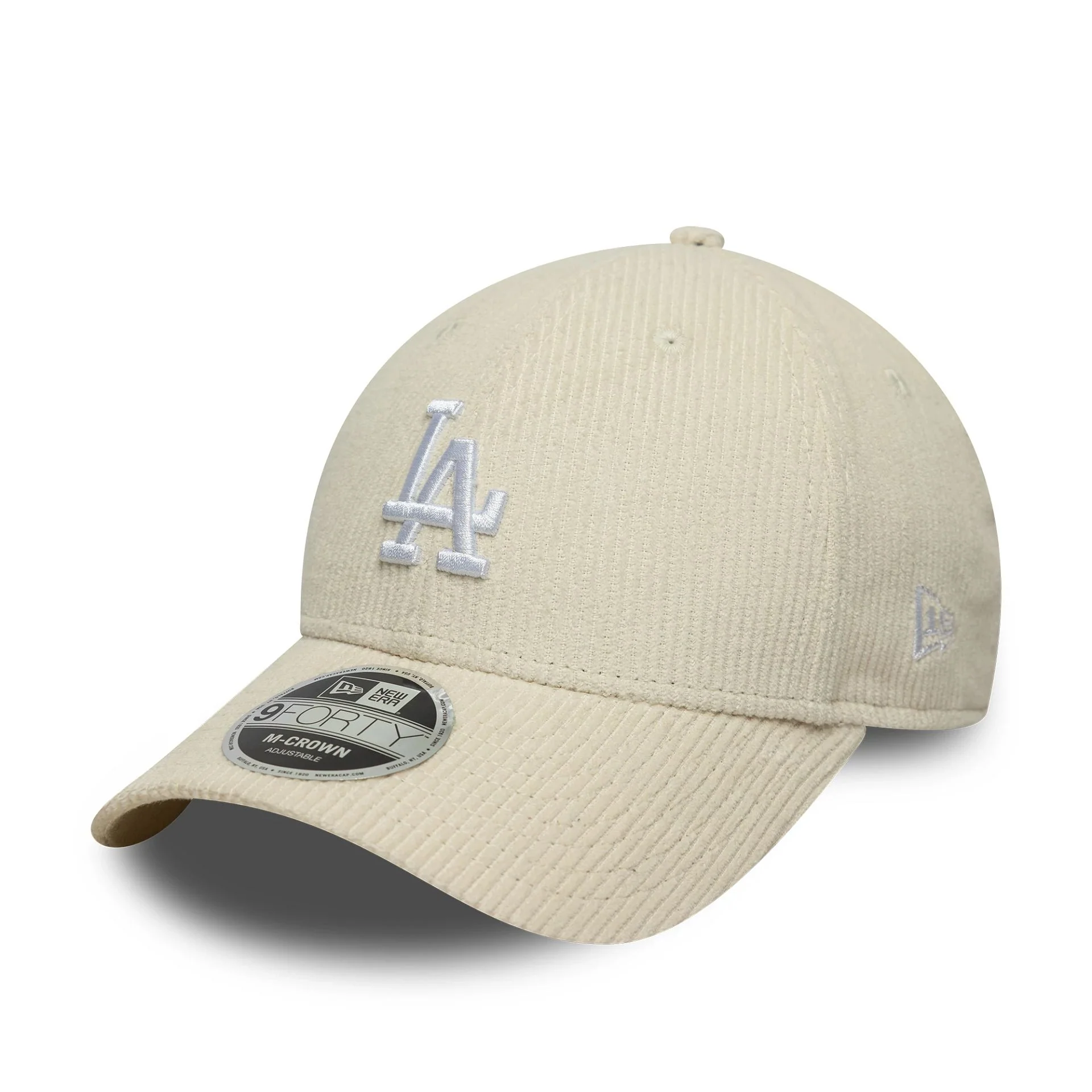 LA Dodgers MLB Cord Cream 9FORTY M-Crown Adjustable Cap - Image 4