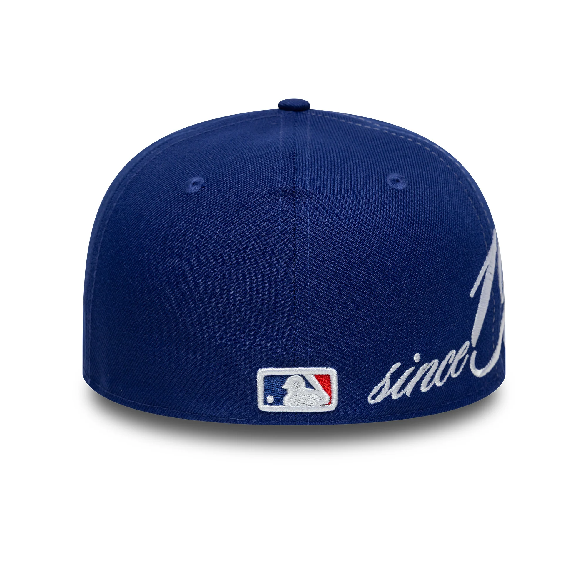 LA Dodgers MLB Est Script Dark Blue Low Profile 59FIFTY Fitted Cap - Image 3