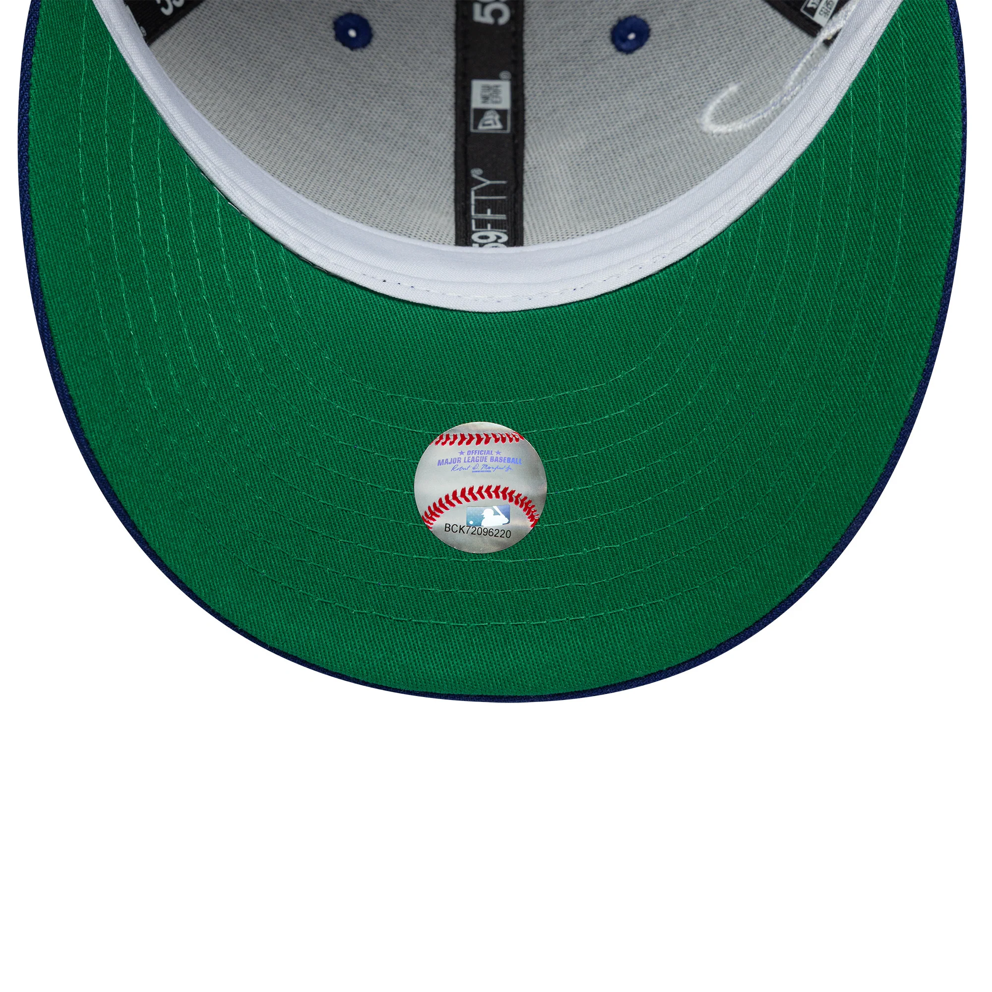 LA Dodgers MLB Est Script Dark Blue Low Profile 59FIFTY Fitted Cap - Image 4