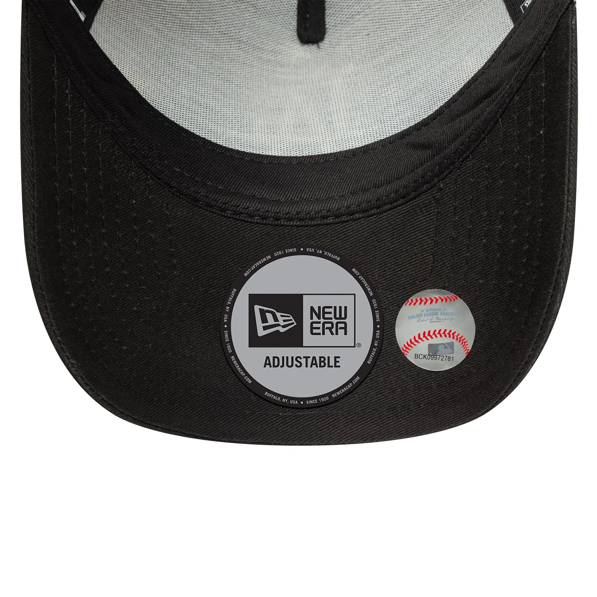 LA Dodgers MLB Floral Icon Black 9FORTY A-Frame Trucker Adjustable Cap - Image 5