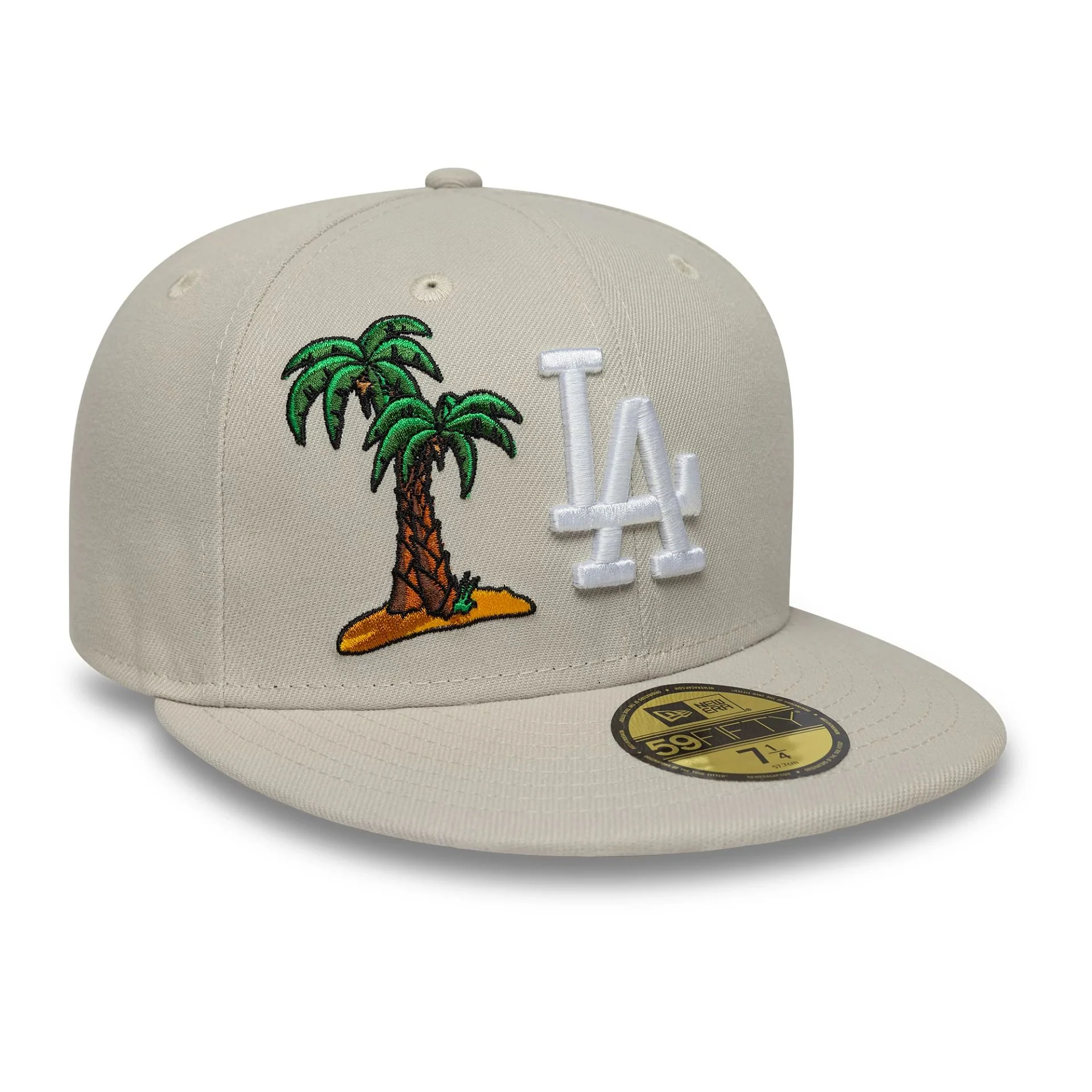 LA Dodgers MLB Food Icon Cream 59FIFTY FItted Cap - Image 2