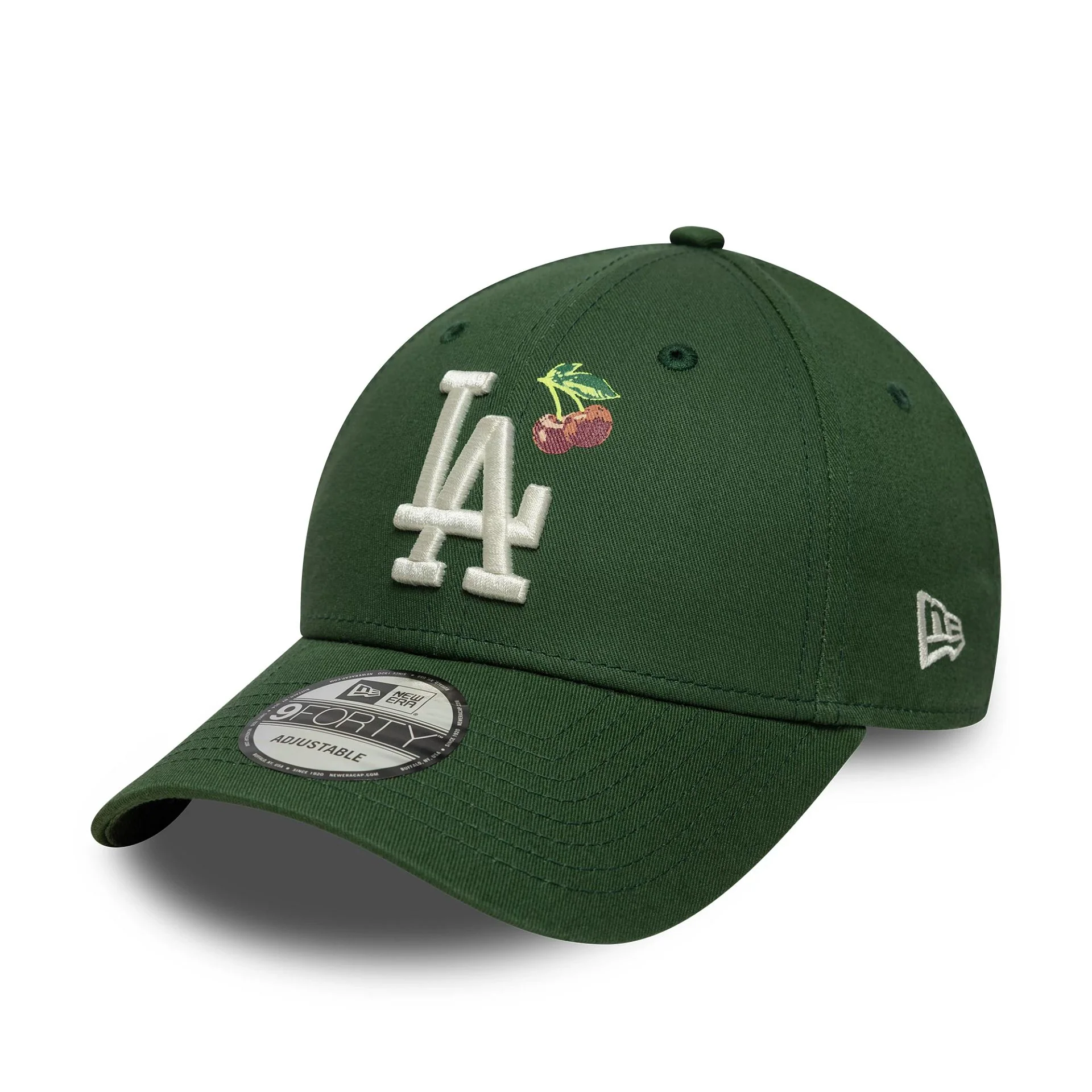 LA Dodgers MLB Fruit Icon Dark Green 9FORTY Cap - Image 5