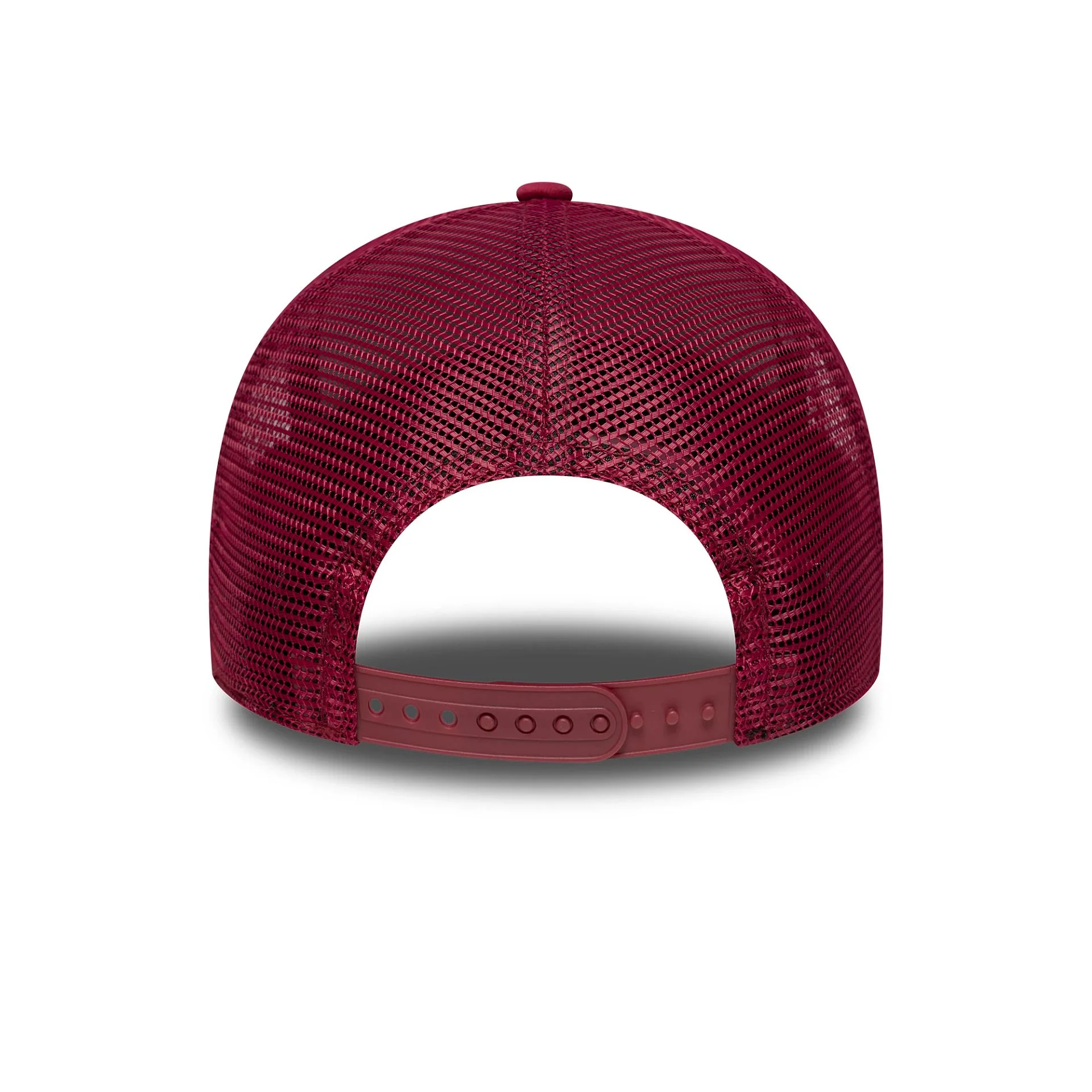 LA Dodgers MLB League Essential Dark Red 9FORTY A-Frame Trucker Adjustable Cap - Image 4