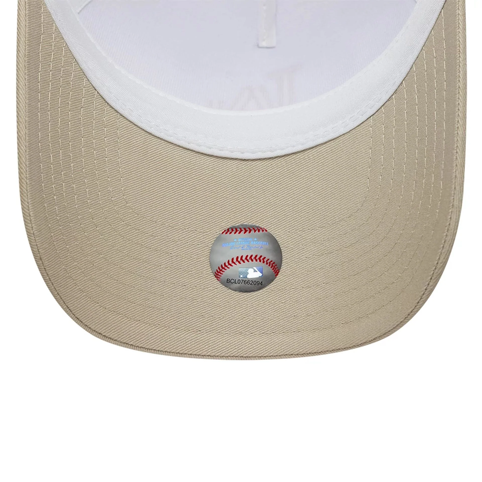 LA Dodgers MLB League Essential Light Beige 9FORTY A-Frame Trucker Adjustable Cap - Image 5