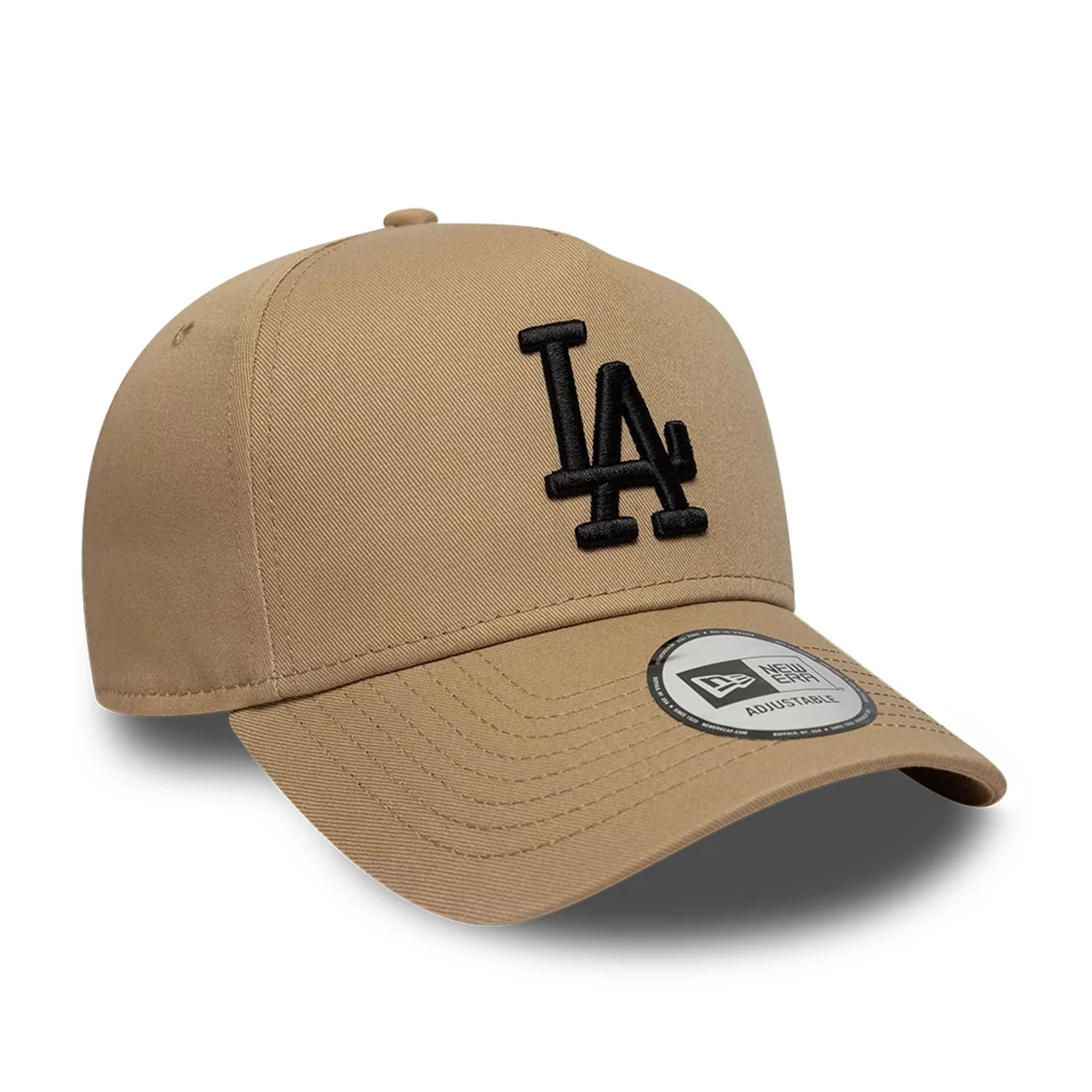 LA Dodgers MLB League Essential Light Beige 9FORTY E-Frame Adjustable Cap - Image 2