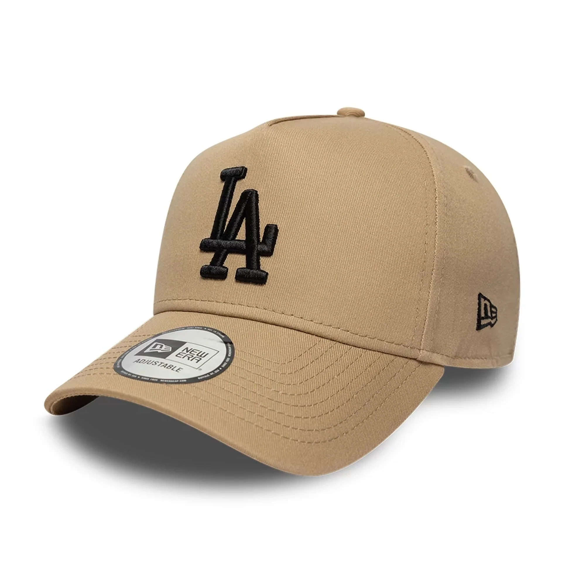 LA Dodgers MLB League Essential Light Beige 9FORTY E-Frame Adjustable Cap - Image 4