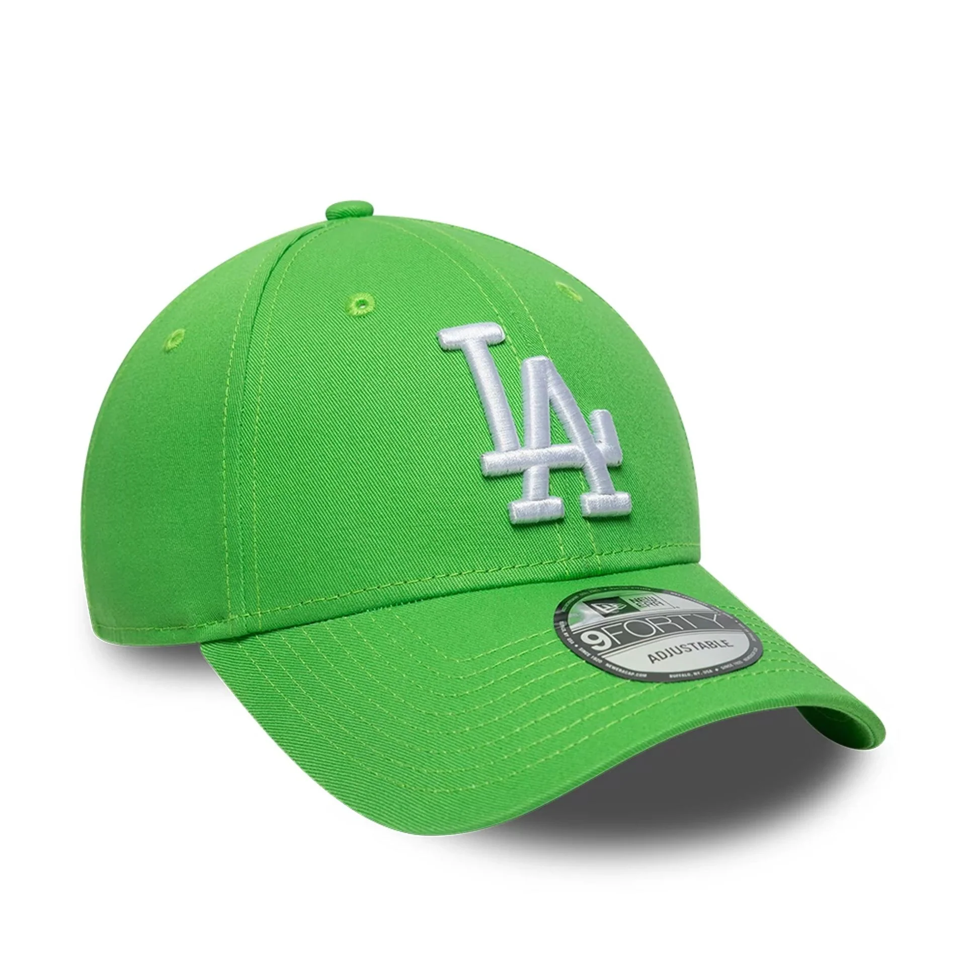 LA Dodgers MLB League Essential Open Green 9FORTY Adjustable Cap - Image 2