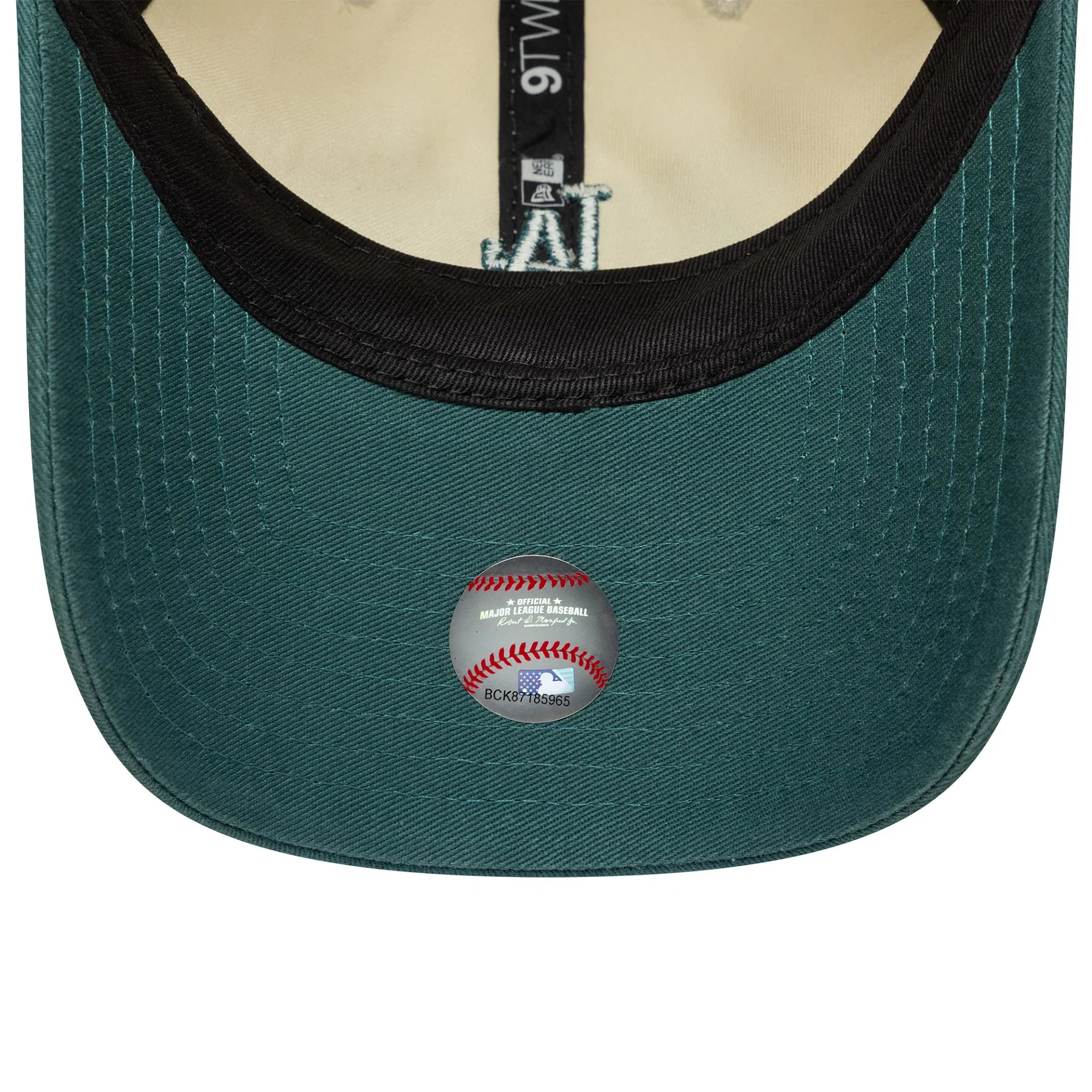 LA Dodgers MLB Mini Logo Dark Green 9TWENTY Cap - Image 4