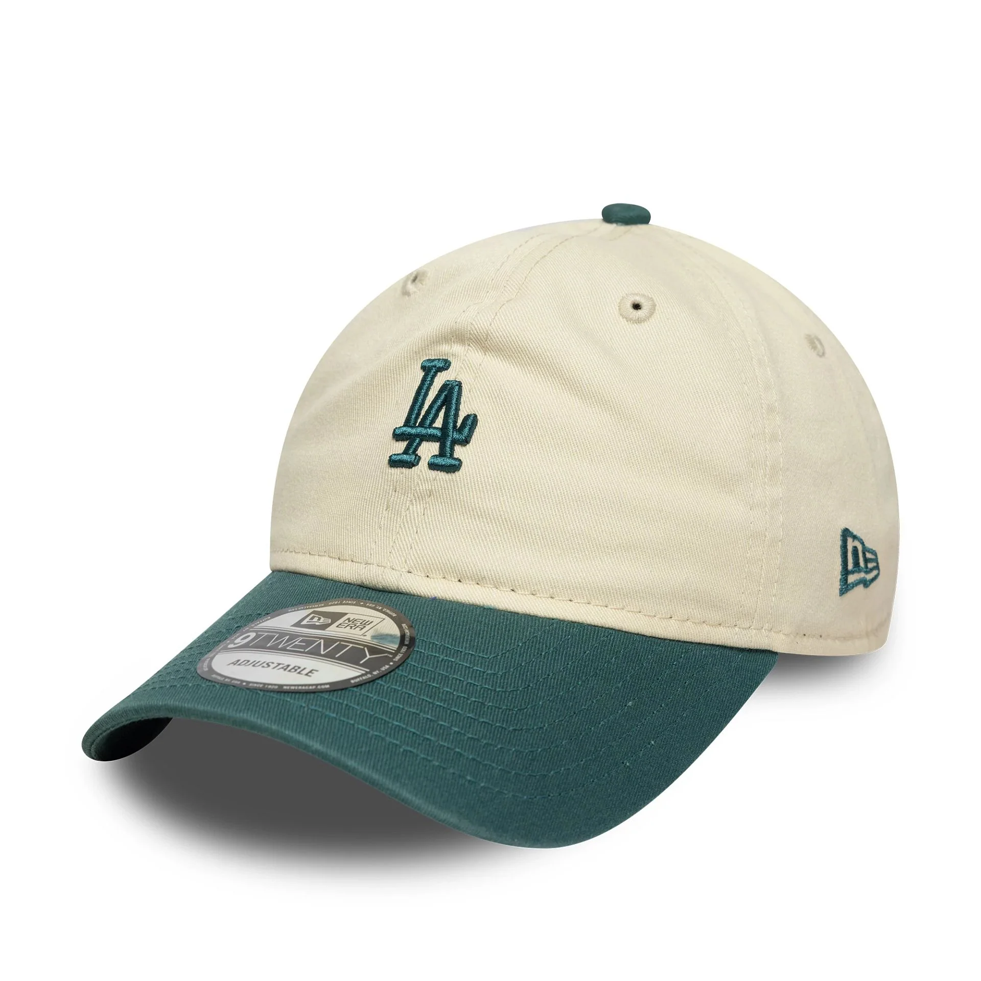 LA Dodgers MLB Mini Logo Dark Green 9TWENTY Cap - Image 5