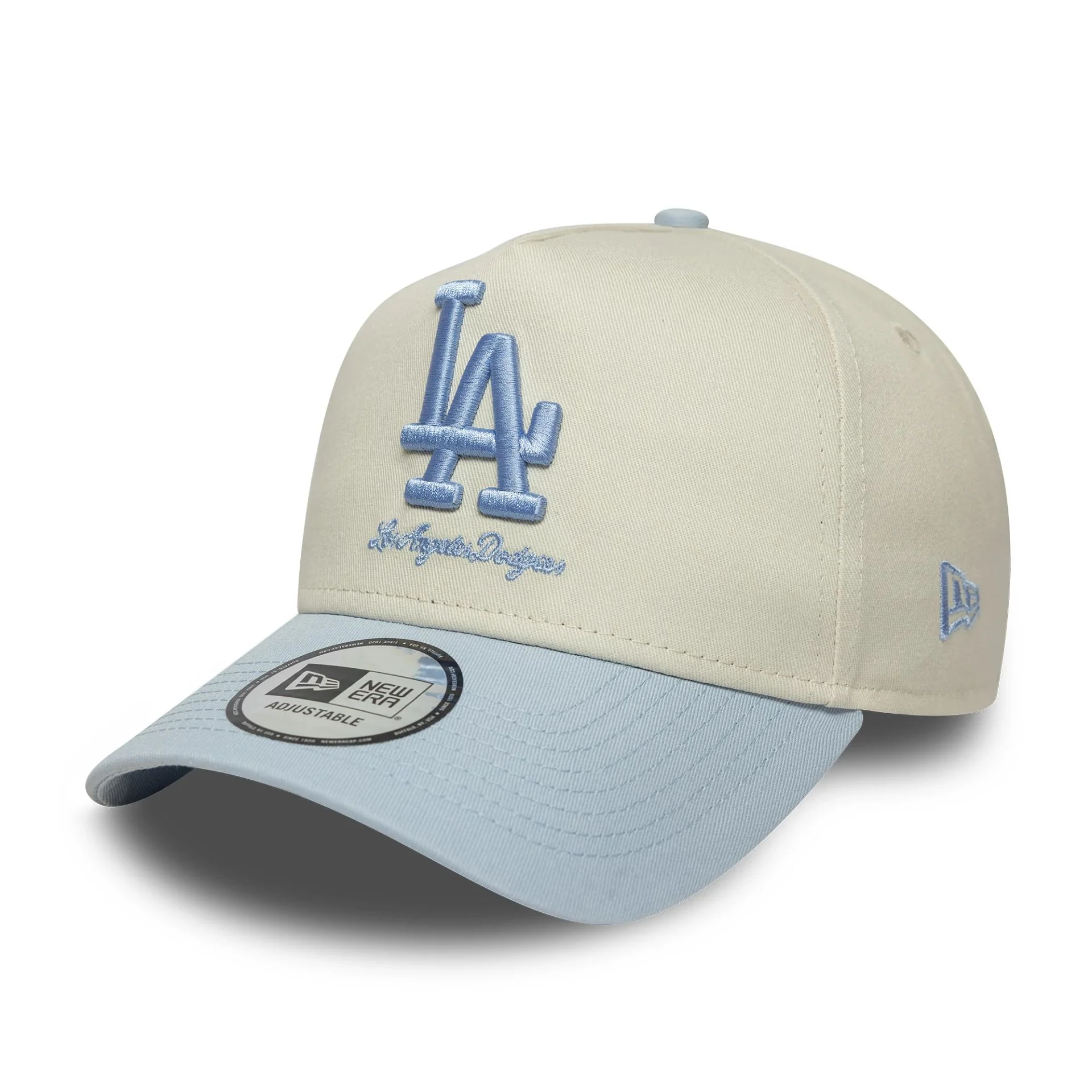 LA Dodgers MLB Mythical Cream 9FORTY E-Frame Adjustable Cap - Image 3