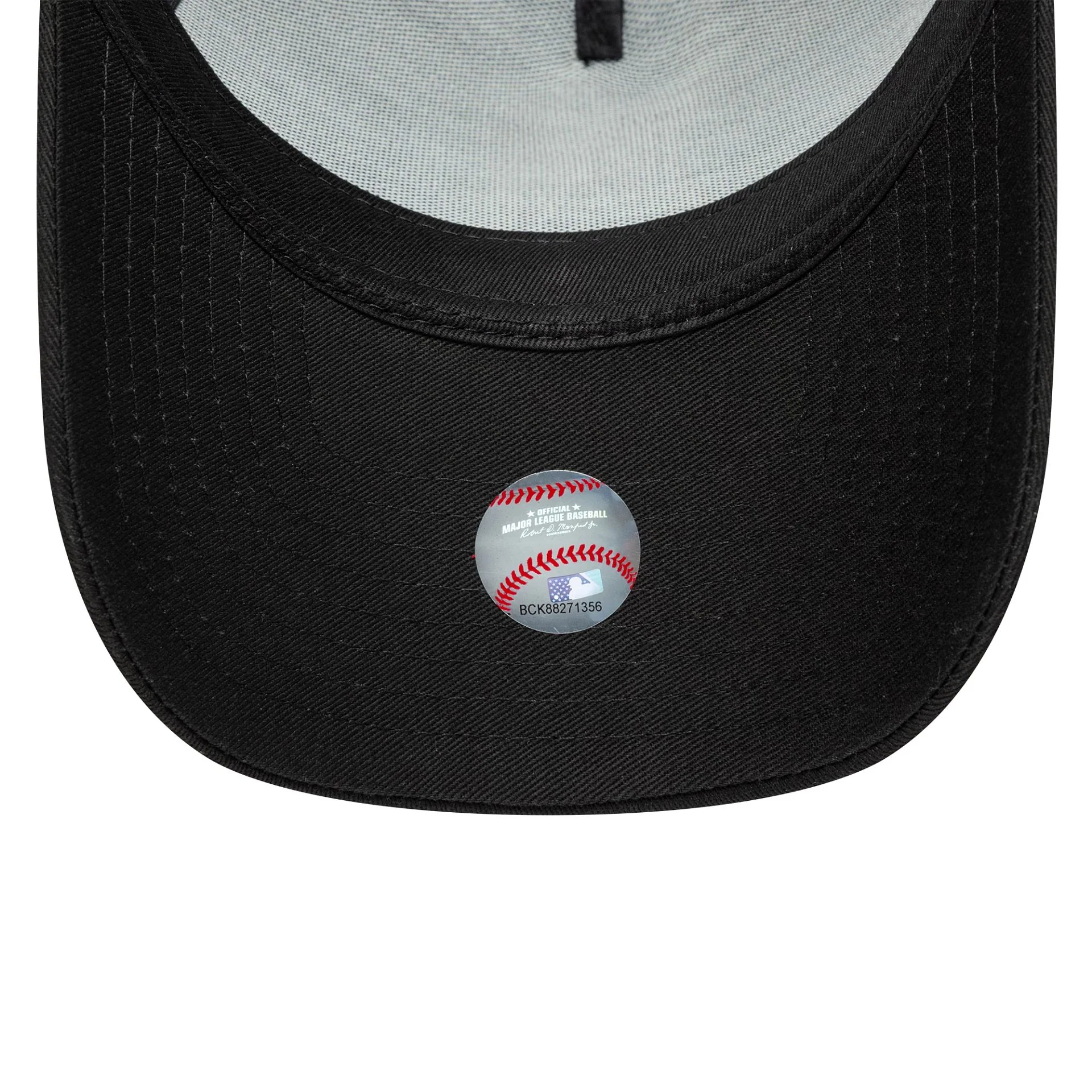 LA Dodgers MLB Outline Black 9FORTY E-Frame Trucker Cap - Image 4