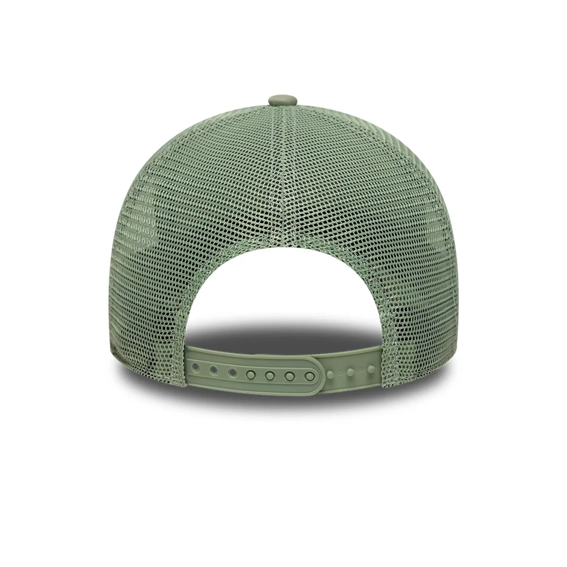 LA Dodgers MLB Outline Pastel Green 9FORTY E-Frame Trucker Adjustable Cap - Image 3