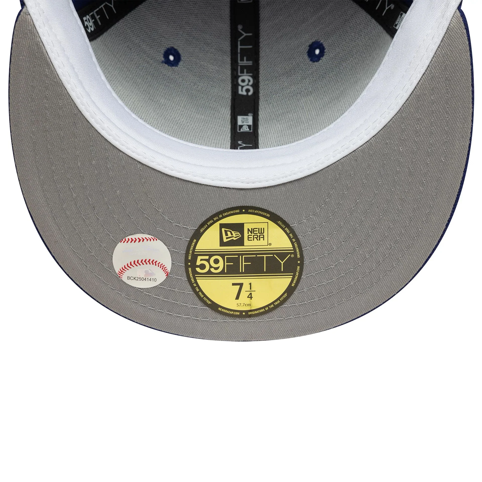 LA Dodgers MLB Paisley Dark Blue 59FIFTY Fitted Cap - Image 4