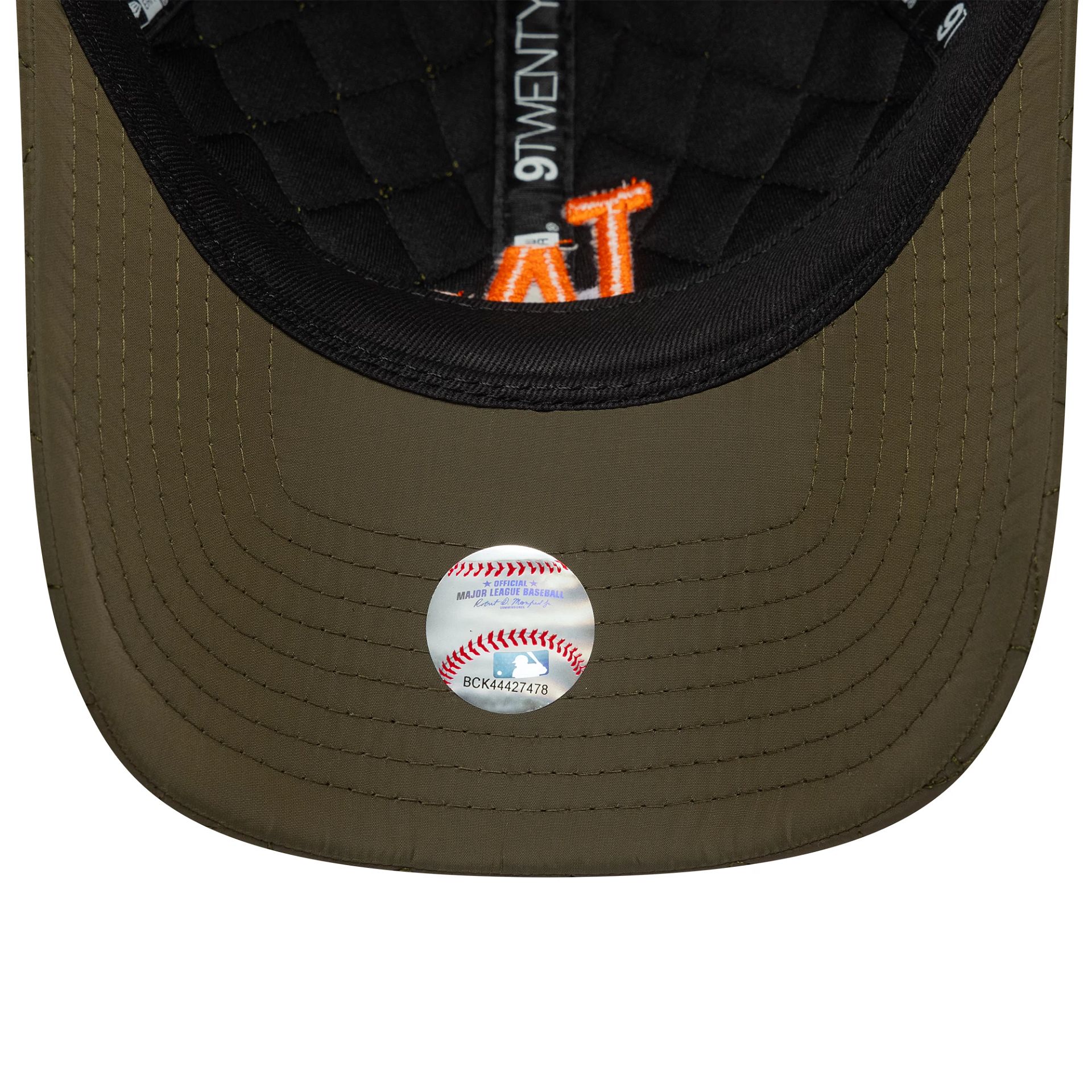 LA Dodgers MLB Quilted Dark Green 9TWENTY Adjustable Cap - Image 4
