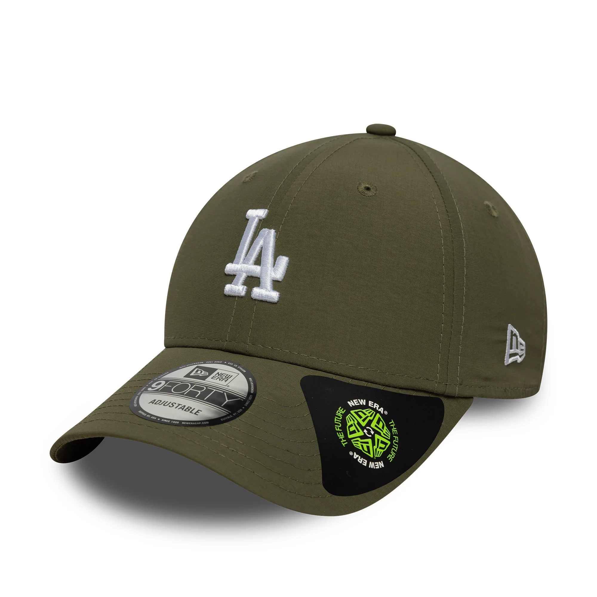 LA Dodgers MLB Recycled Midi Green 9FORTY Cap - Image 5