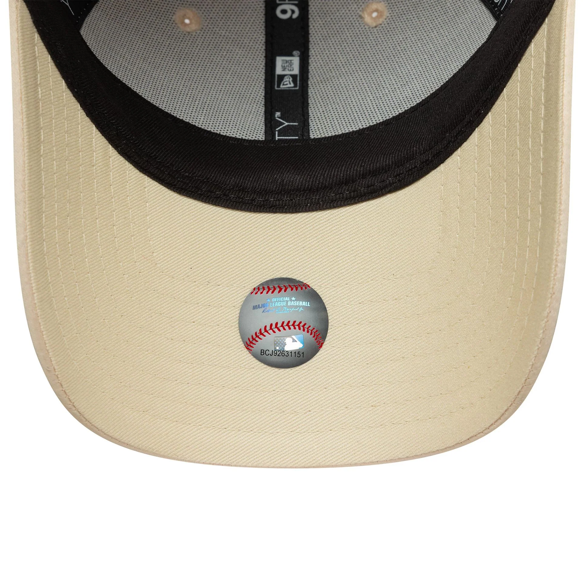 LA Dodgers MLB Satin Rhinestone Cream 9FORTY Adjustable Cap - Image 4