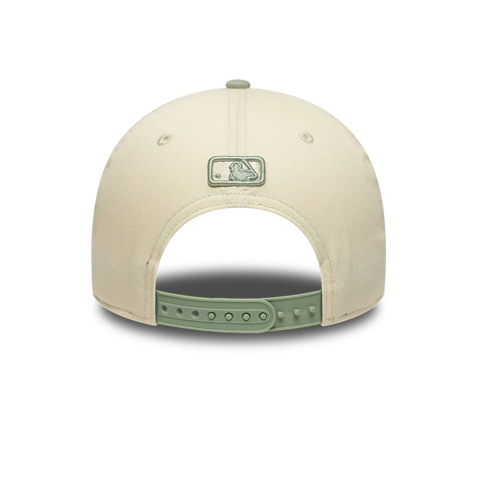LA Dodgers MLB Side Script Cream 9FORTY M-Crown Adjustable Cap - Image 3