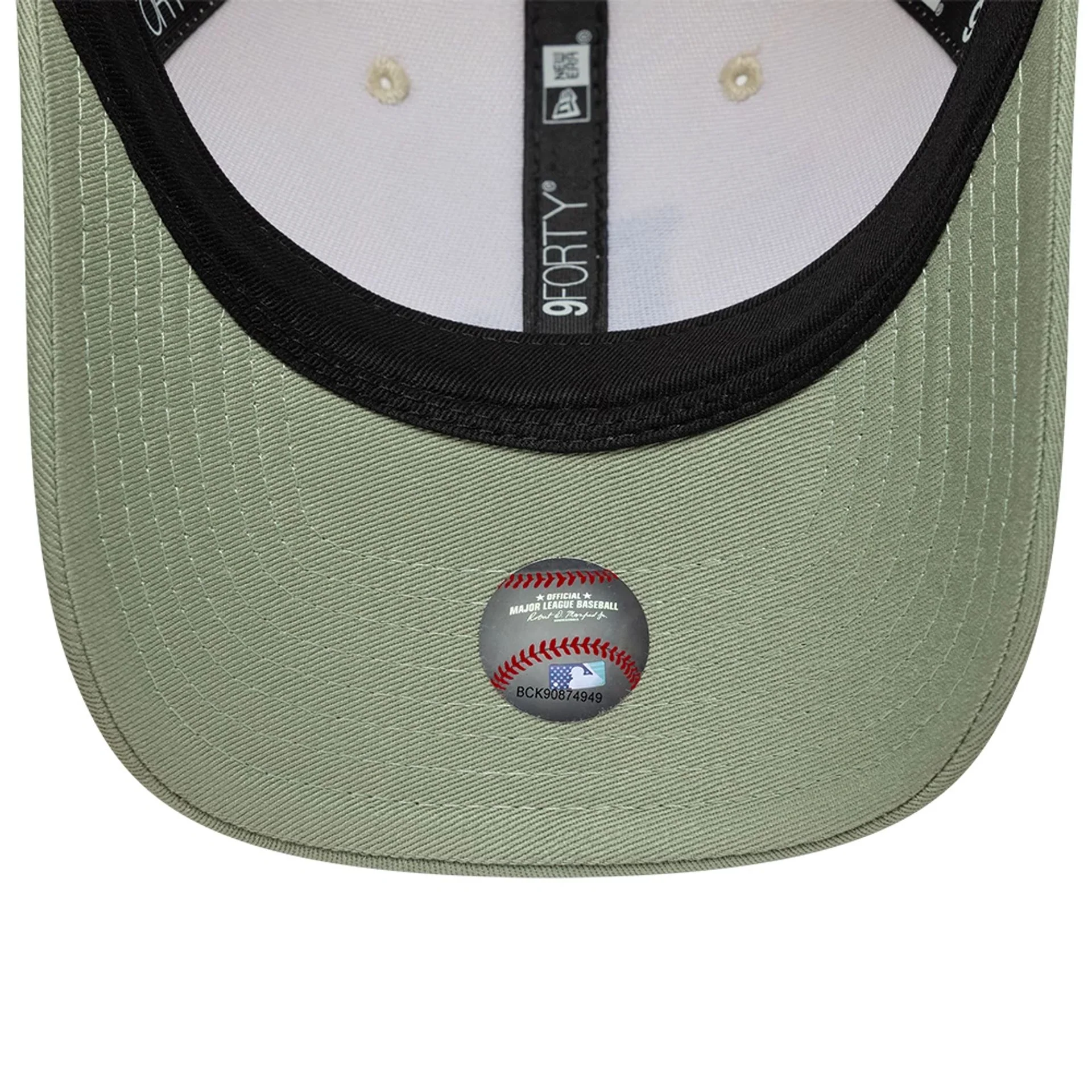 LA Dodgers MLB Side Script Cream 9FORTY M-Crown Adjustable Cap - Image 5