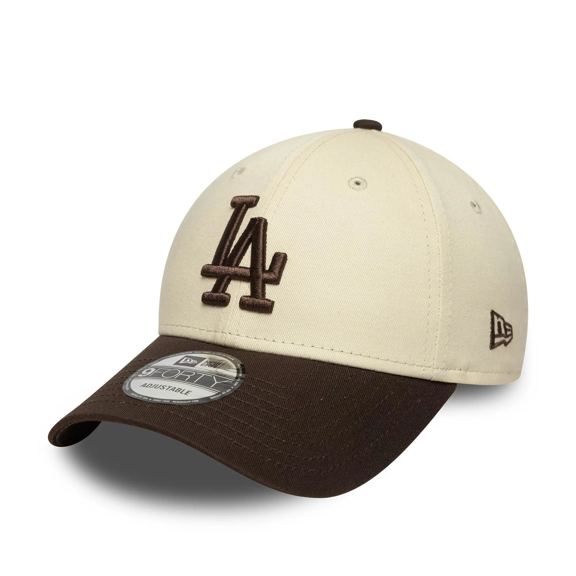 LA Dodgers MLB Sidepatch Cream 9FORTY Adjustable Cap - Image 5